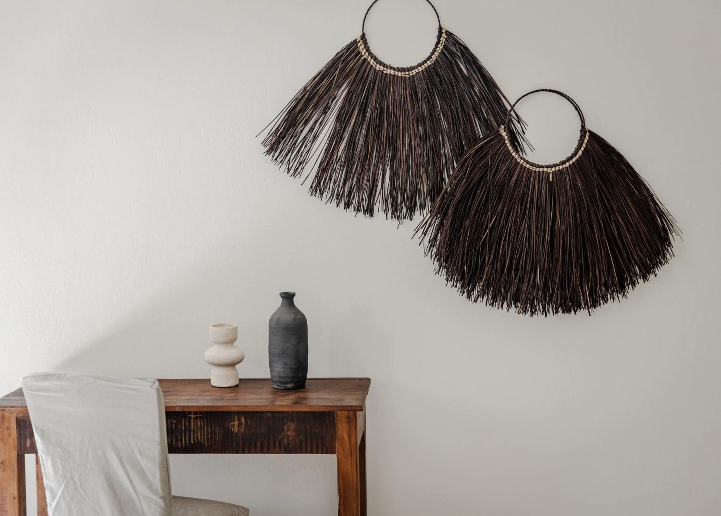 Decorative detail in Scorpios Beach Santorini