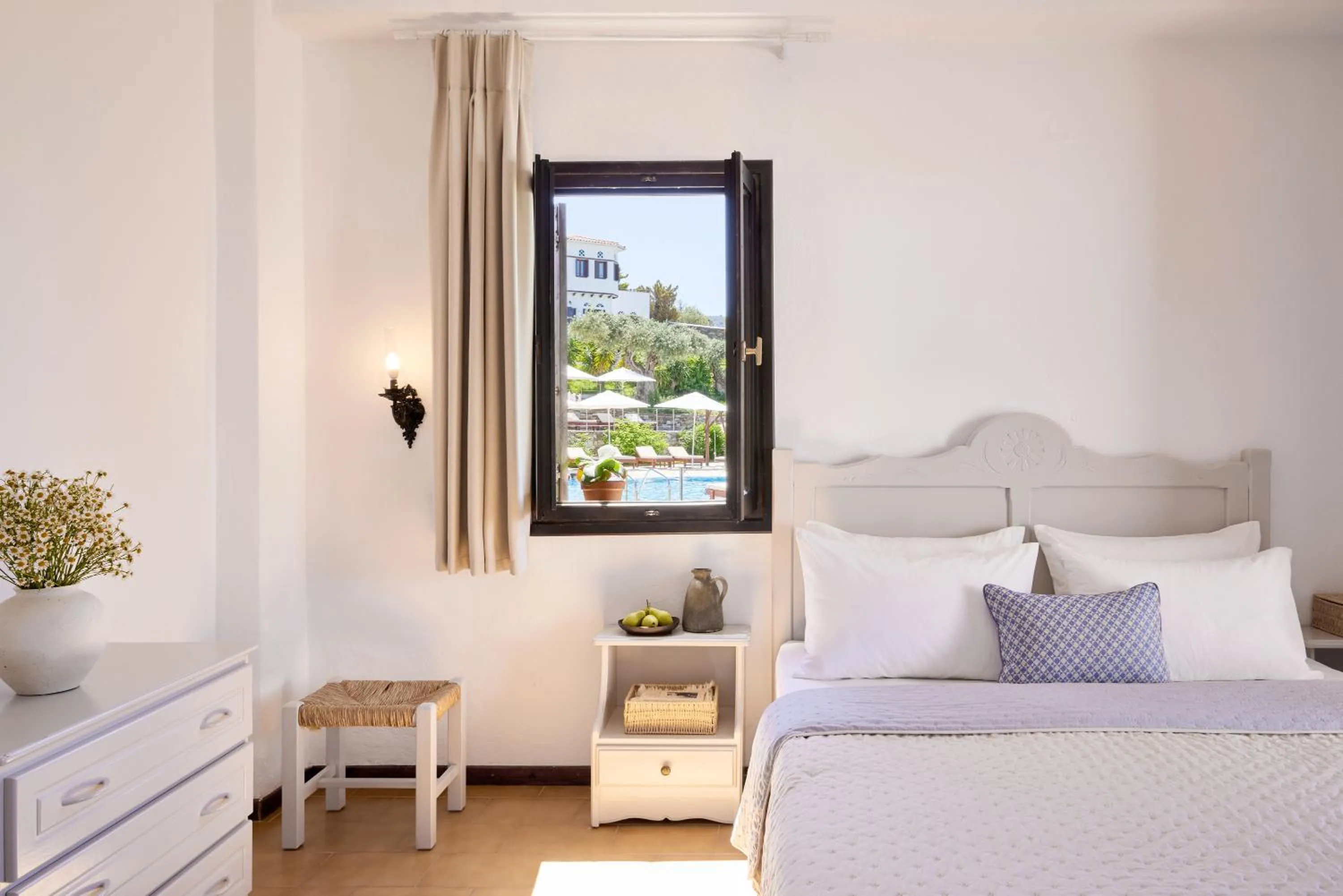 Bed in Leda Village Resort