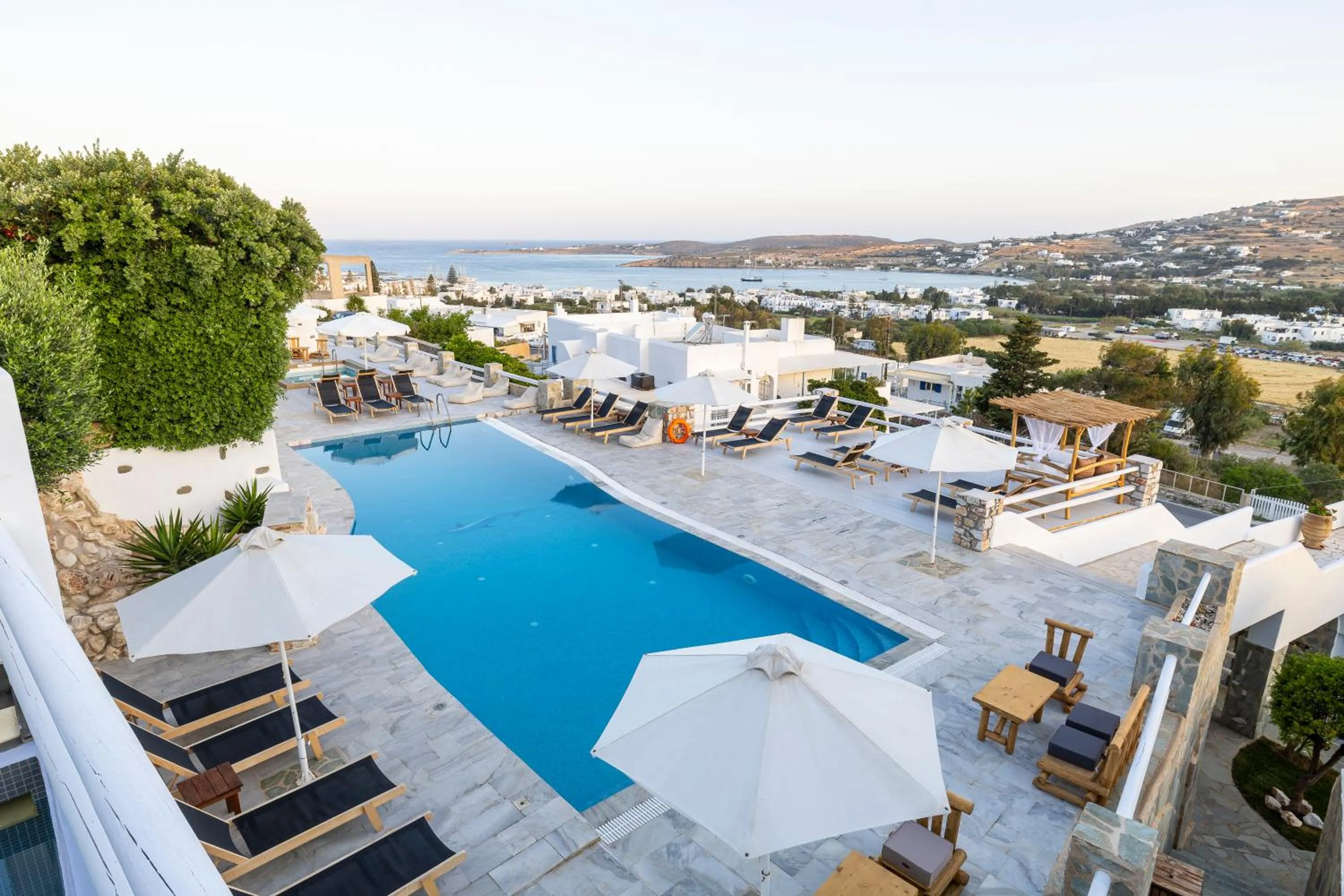 Swimming pool in Paros Palace - Adults Only