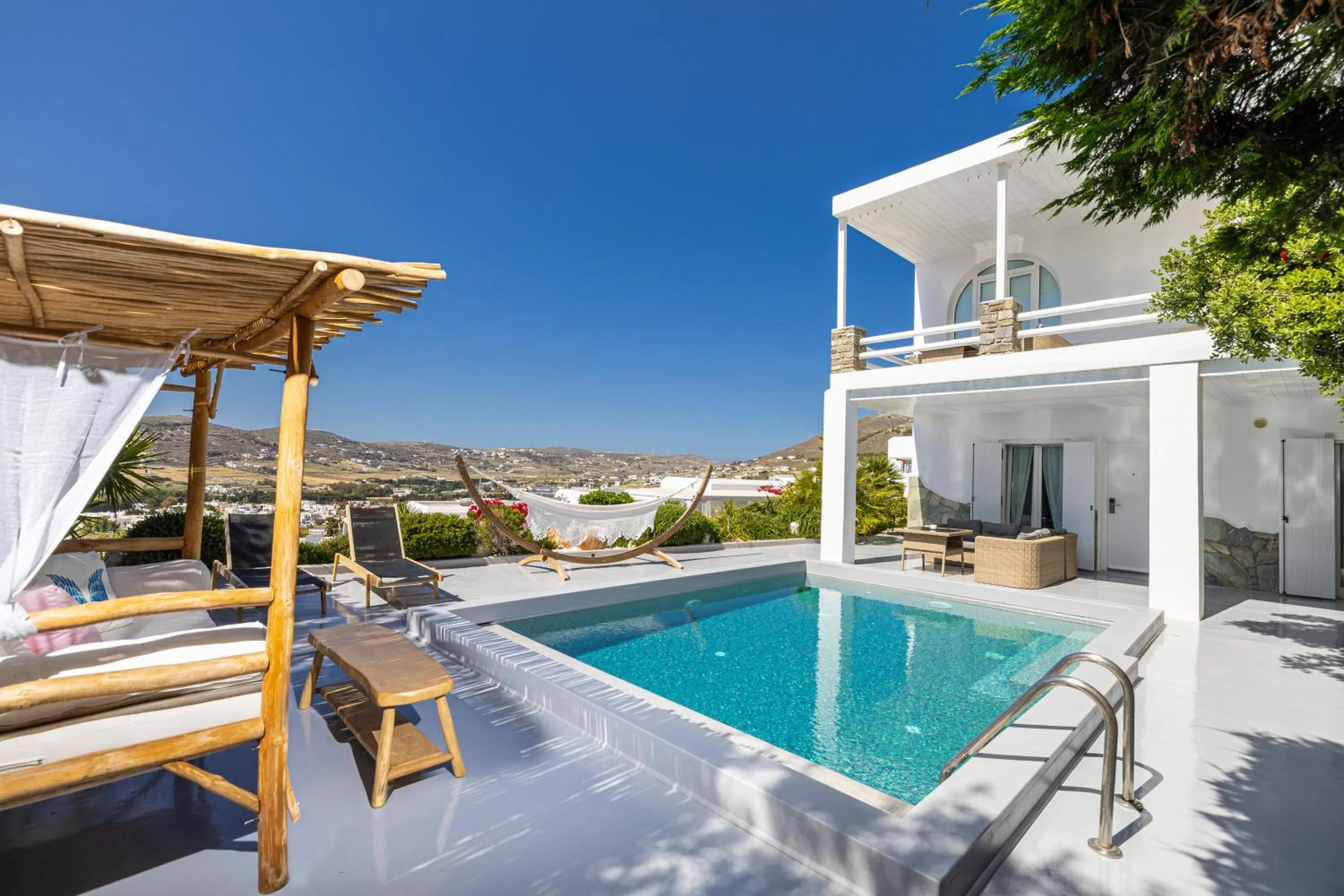 Swimming pool in Paros Palace - Adults Only