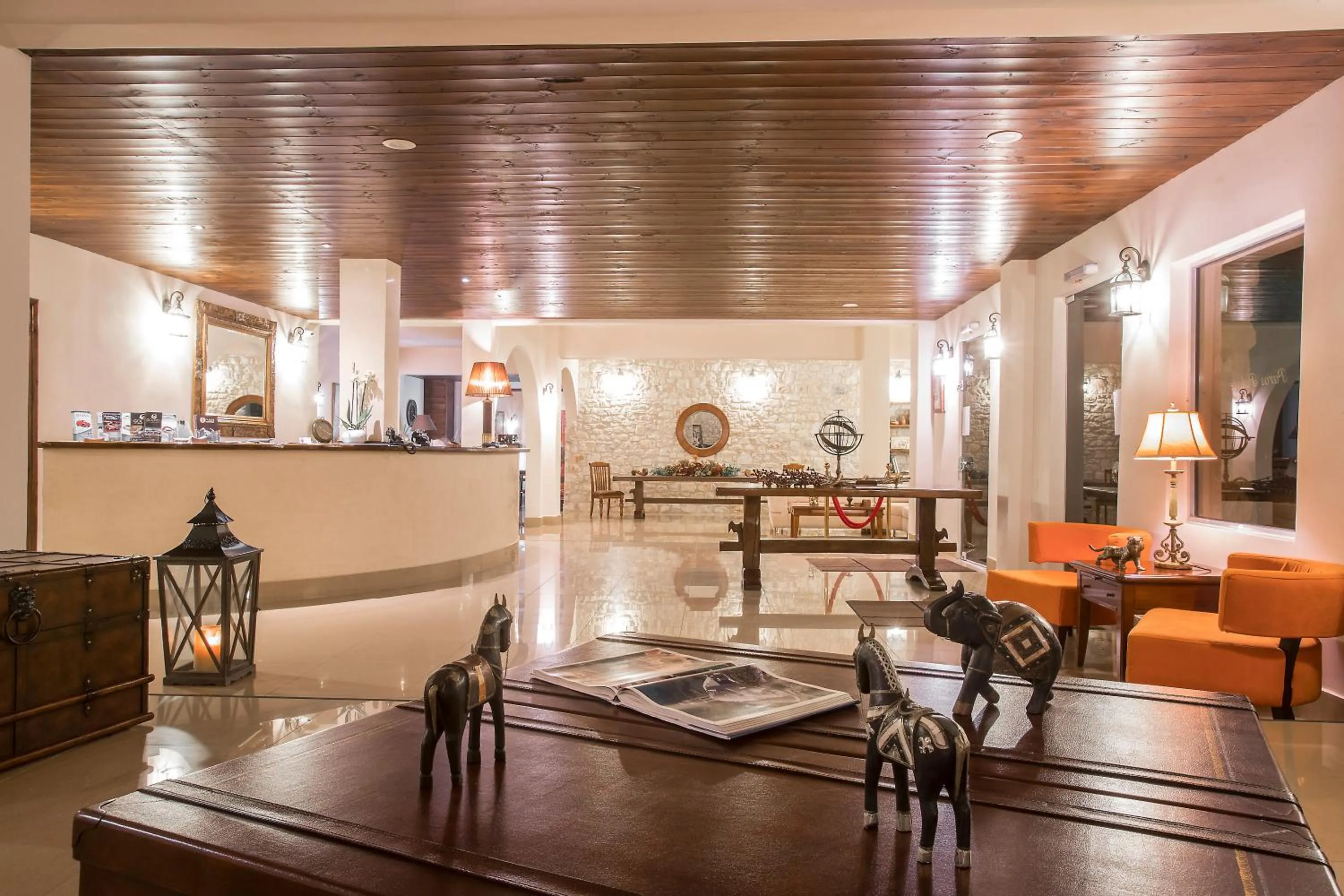 Lobby or reception in Paros Palace - Adults Only