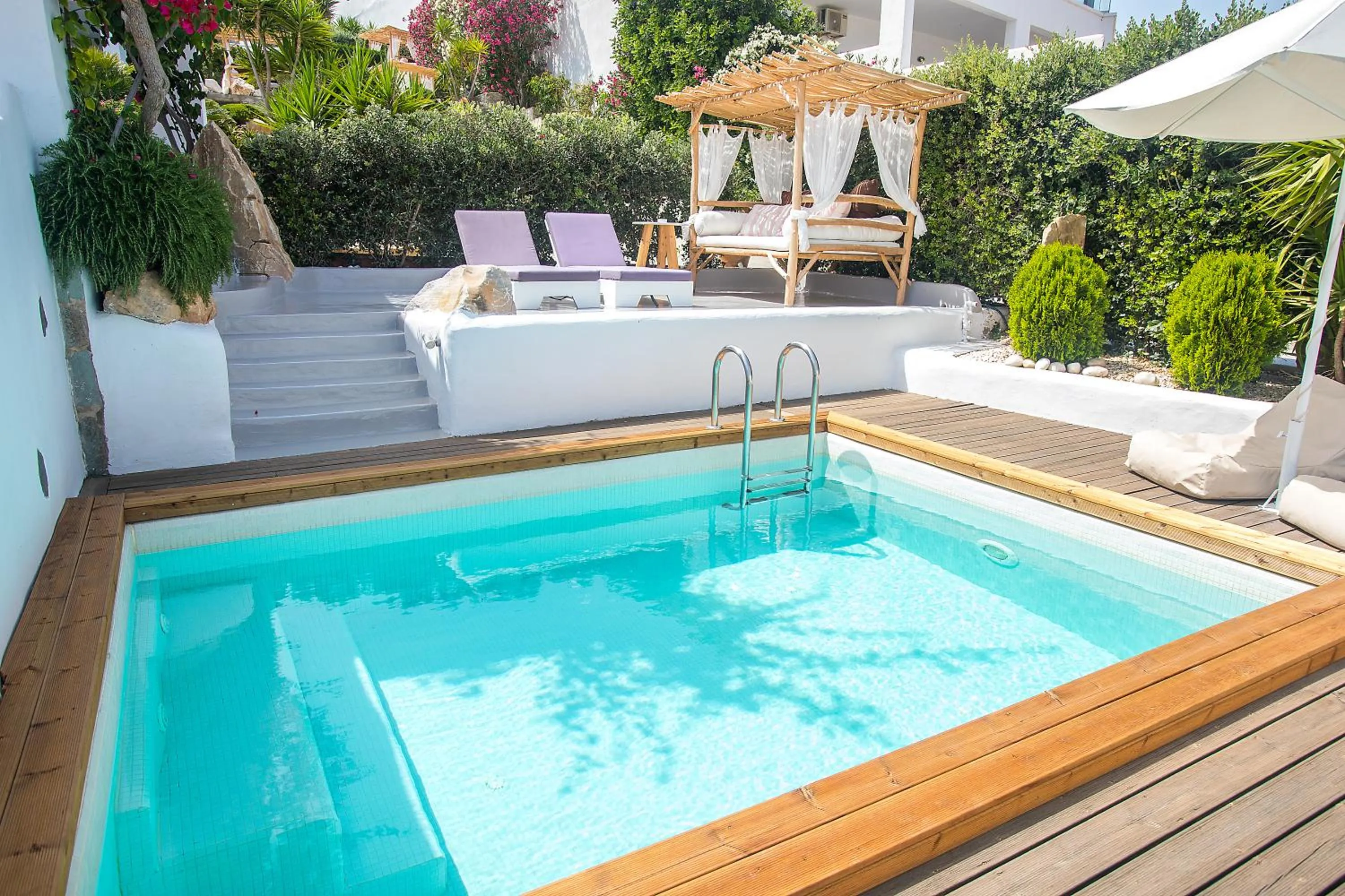 Swimming pool in Paros Palace - Adults Only