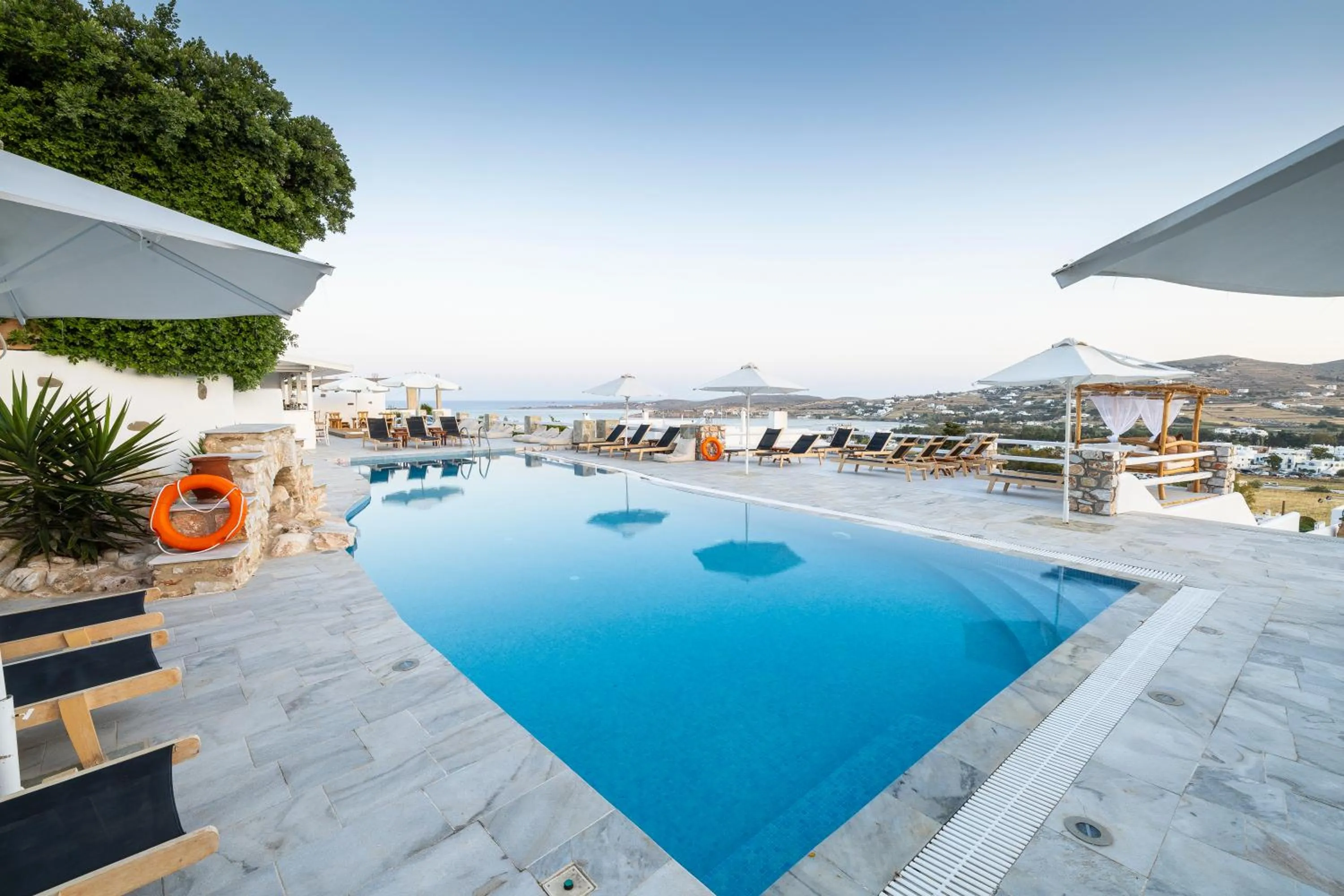 Swimming pool in Paros Palace - Adults Only
