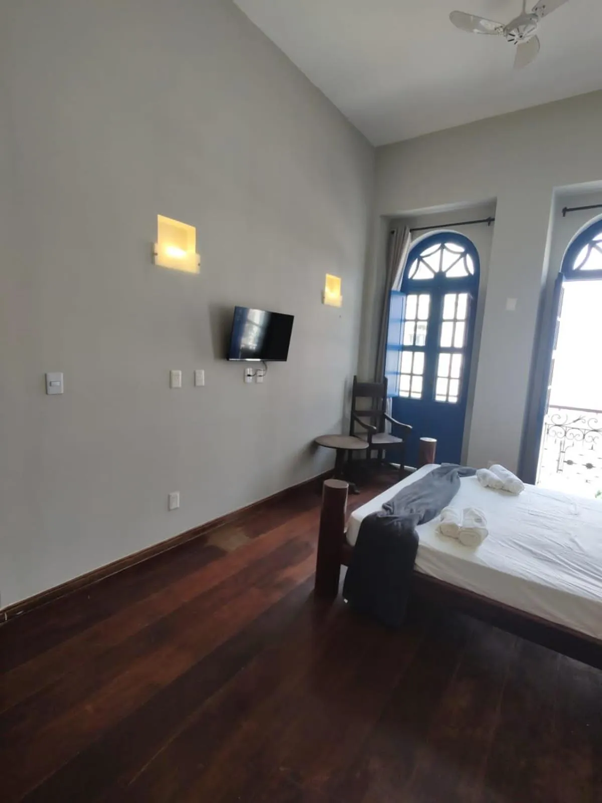 Bed in Hotel Villa Salvador