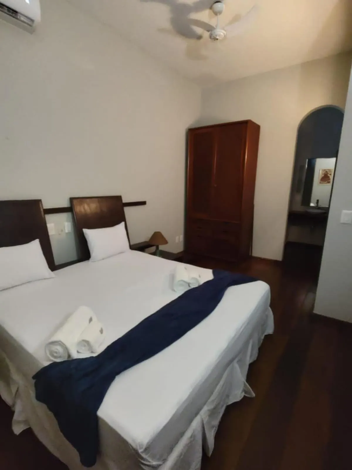 Bed in Hotel Villa Salvador