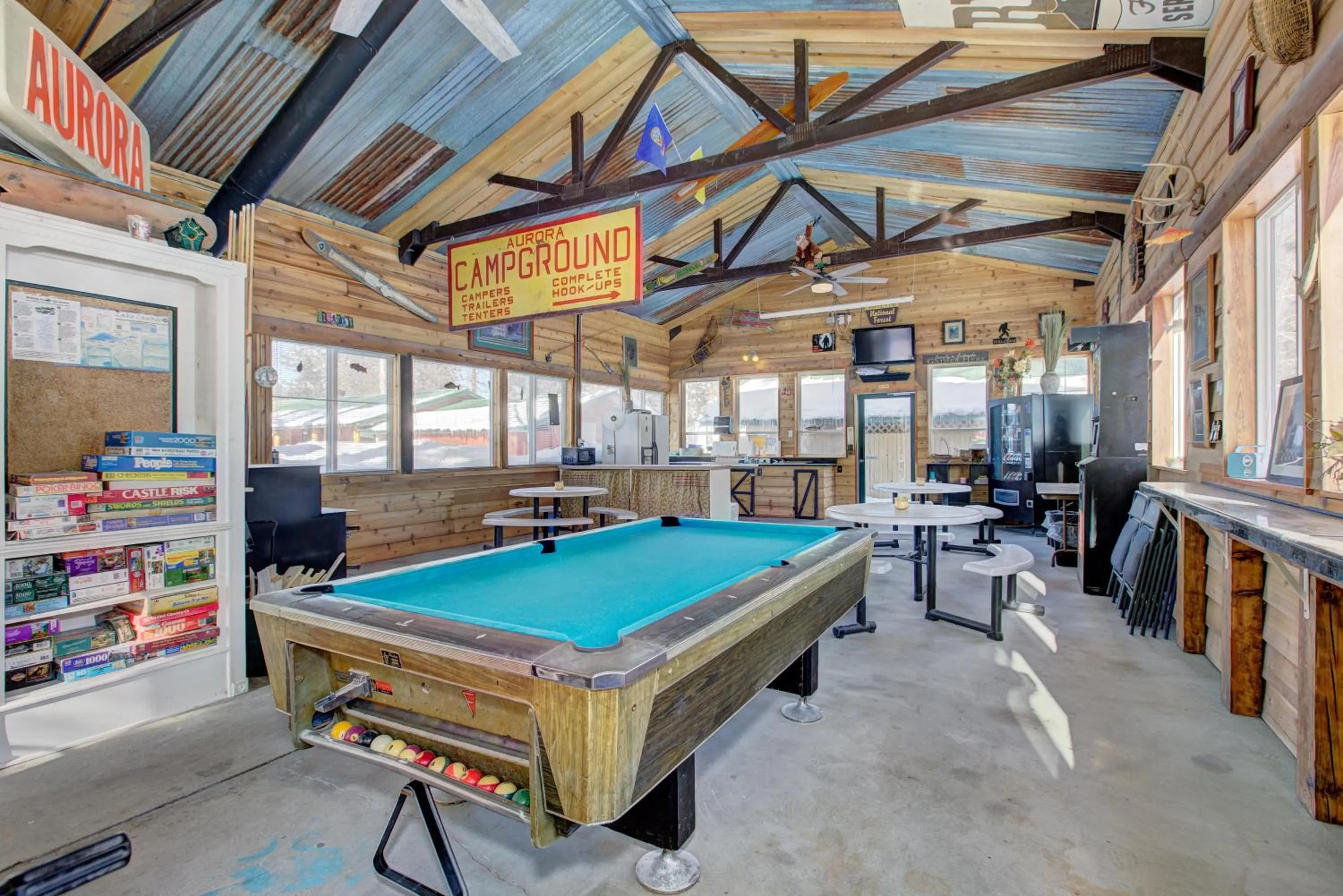 Billiard in Alpine Lodge Hotel
