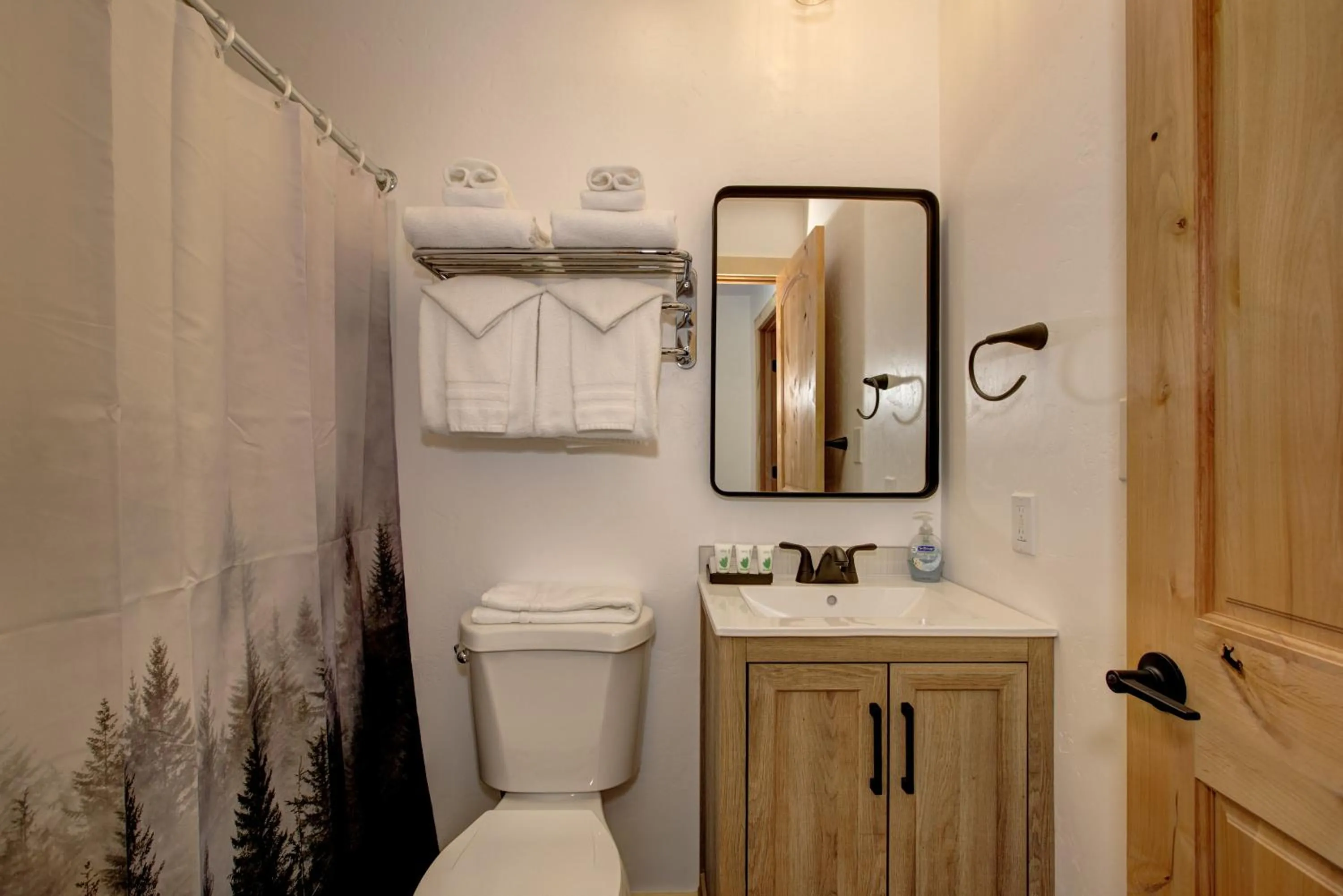 Bathroom in Alpine Lodge Hotel