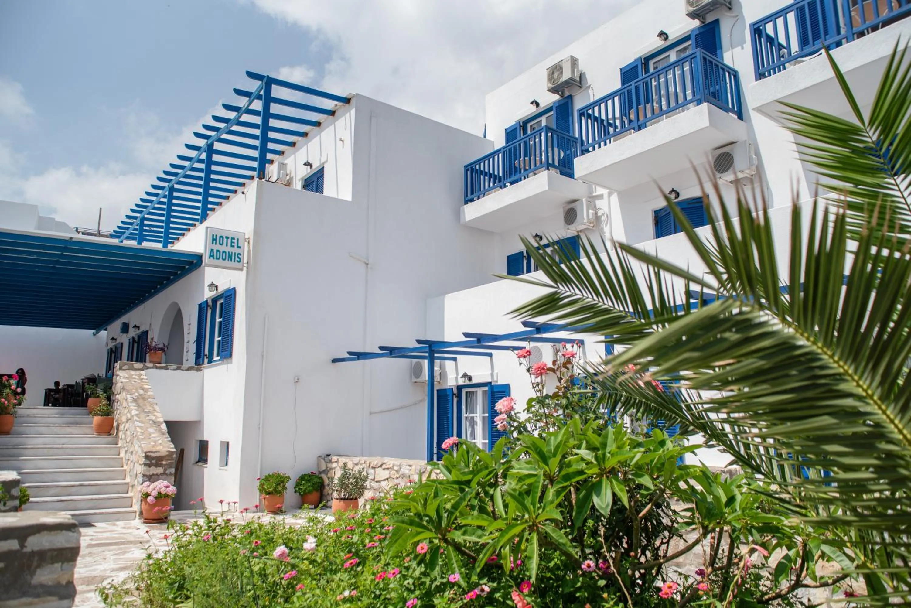 Property building in Adonis Hotel Naxos
