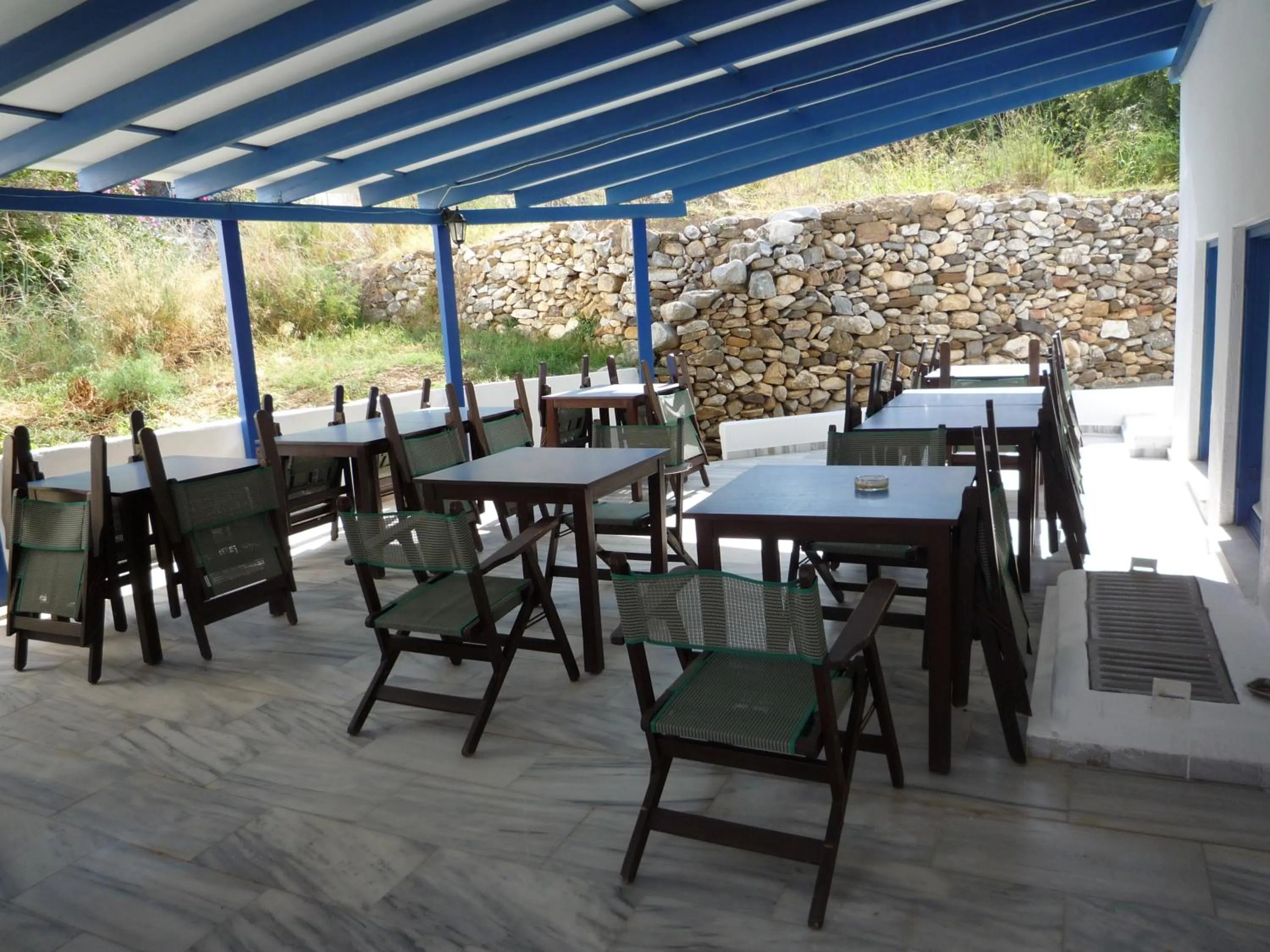 Patio in Adonis Hotel Naxos