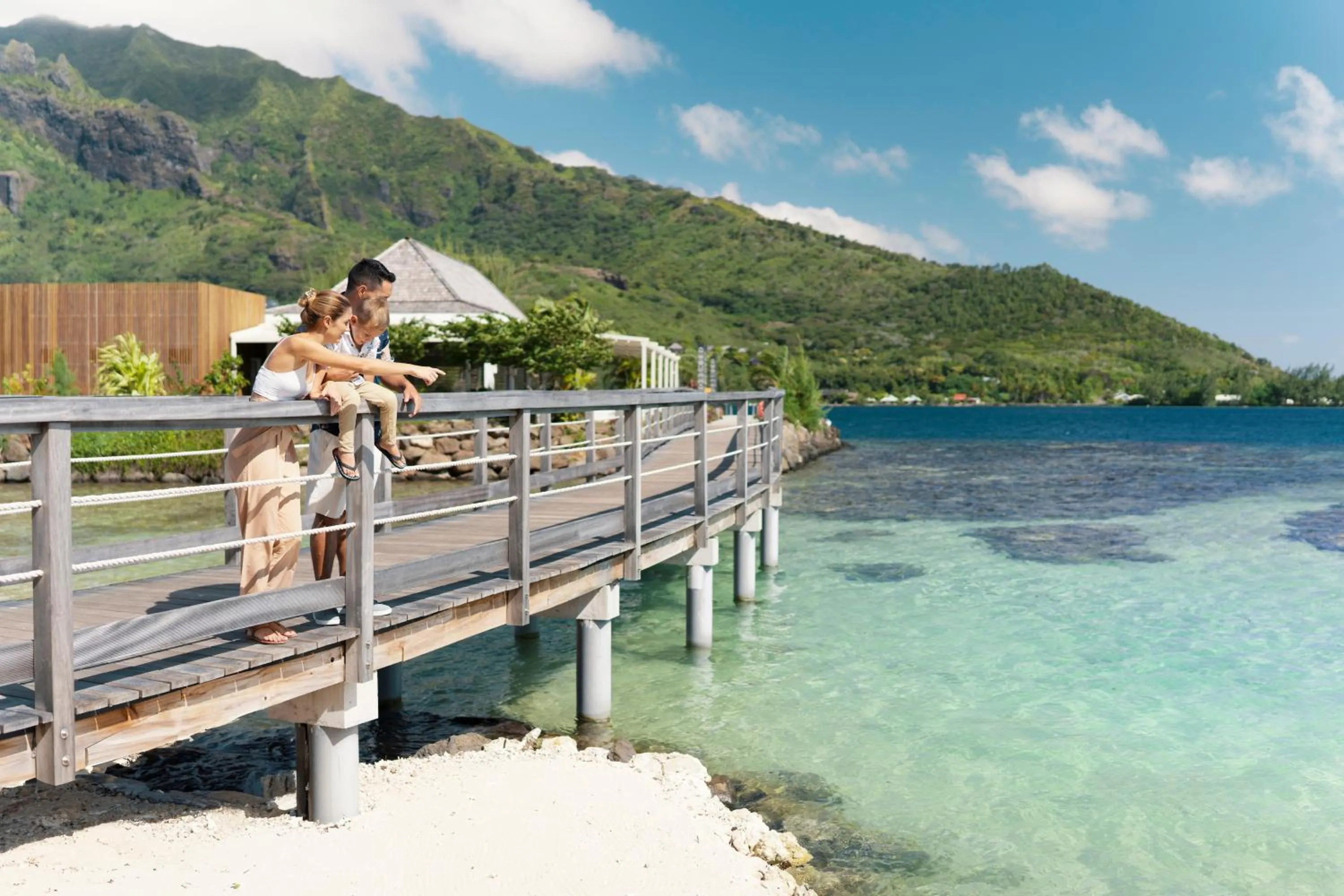 Natural landscape in Cook's Bay Hotel & Suites