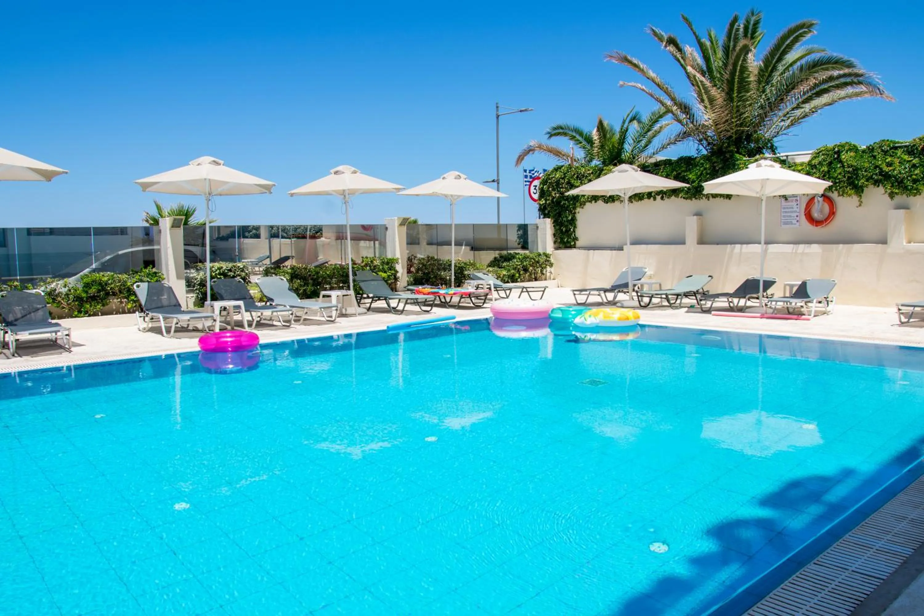 Swimming pool in Olympic Suites