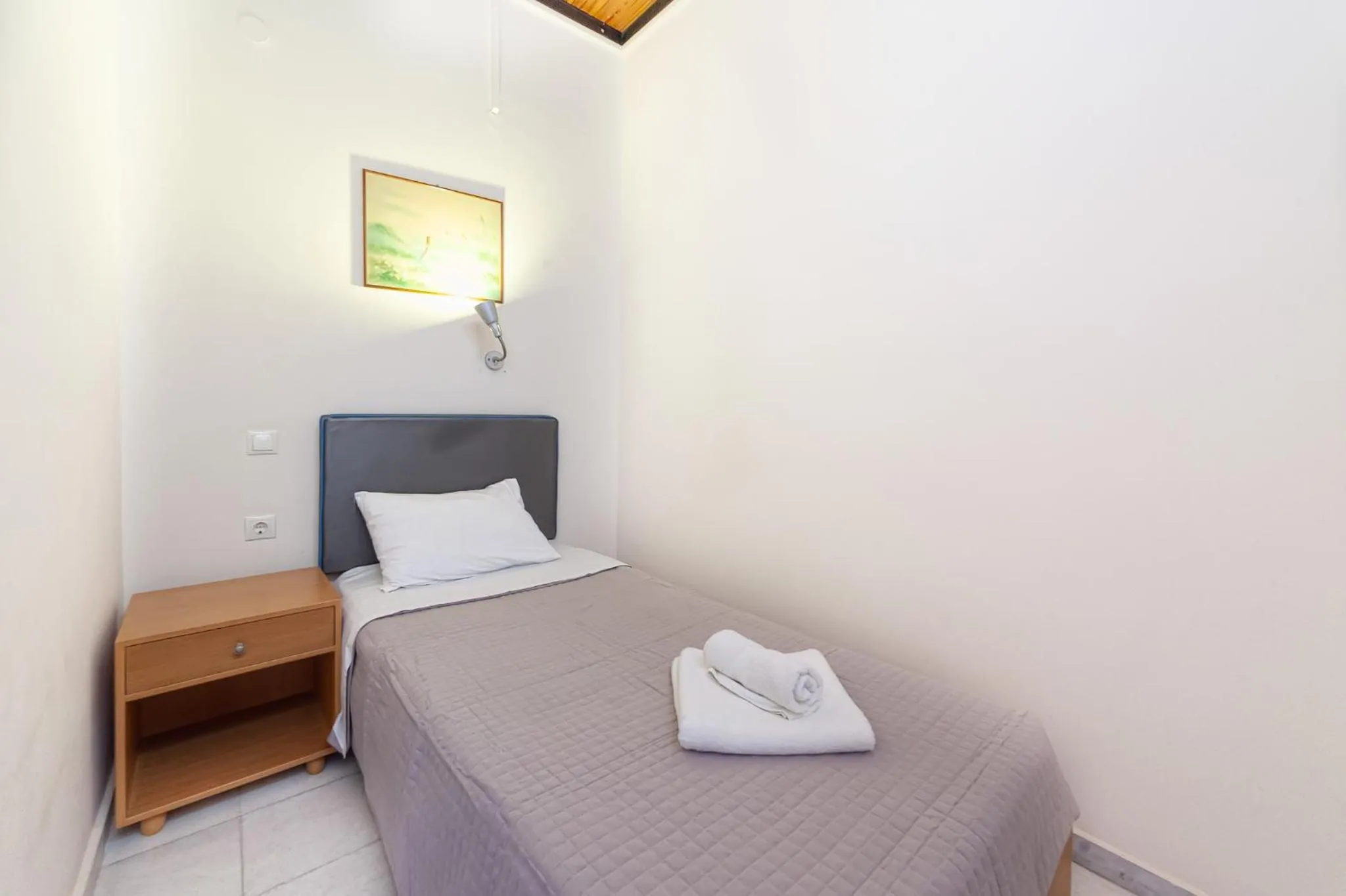 Bed in Olympic Suites