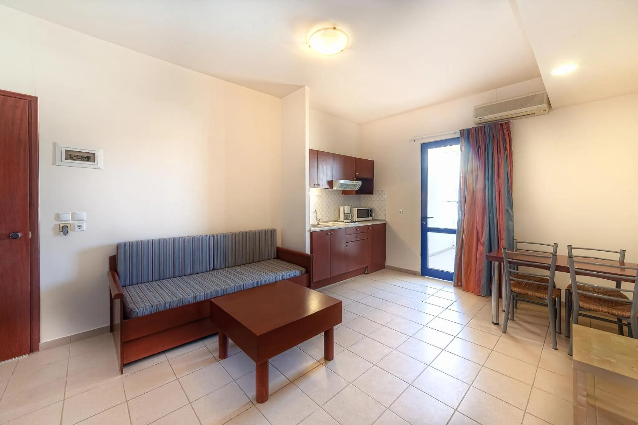 Living room in Olympic Suites