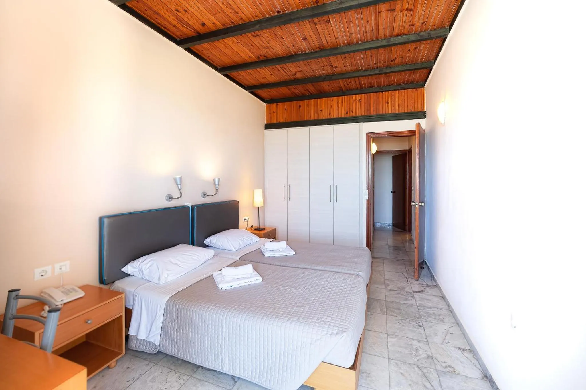 Bed in Olympic Suites