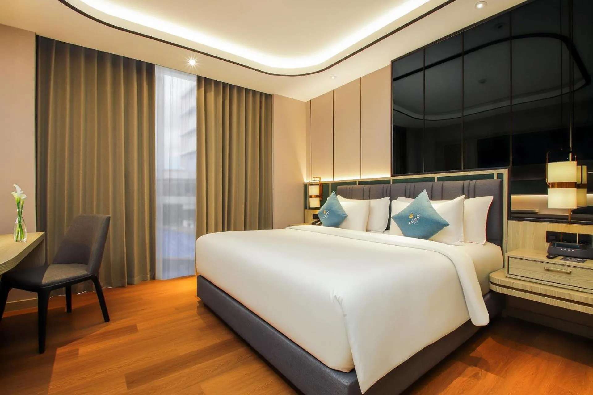 Bedroom, Bed in FUGO Hotel Banjarmasin