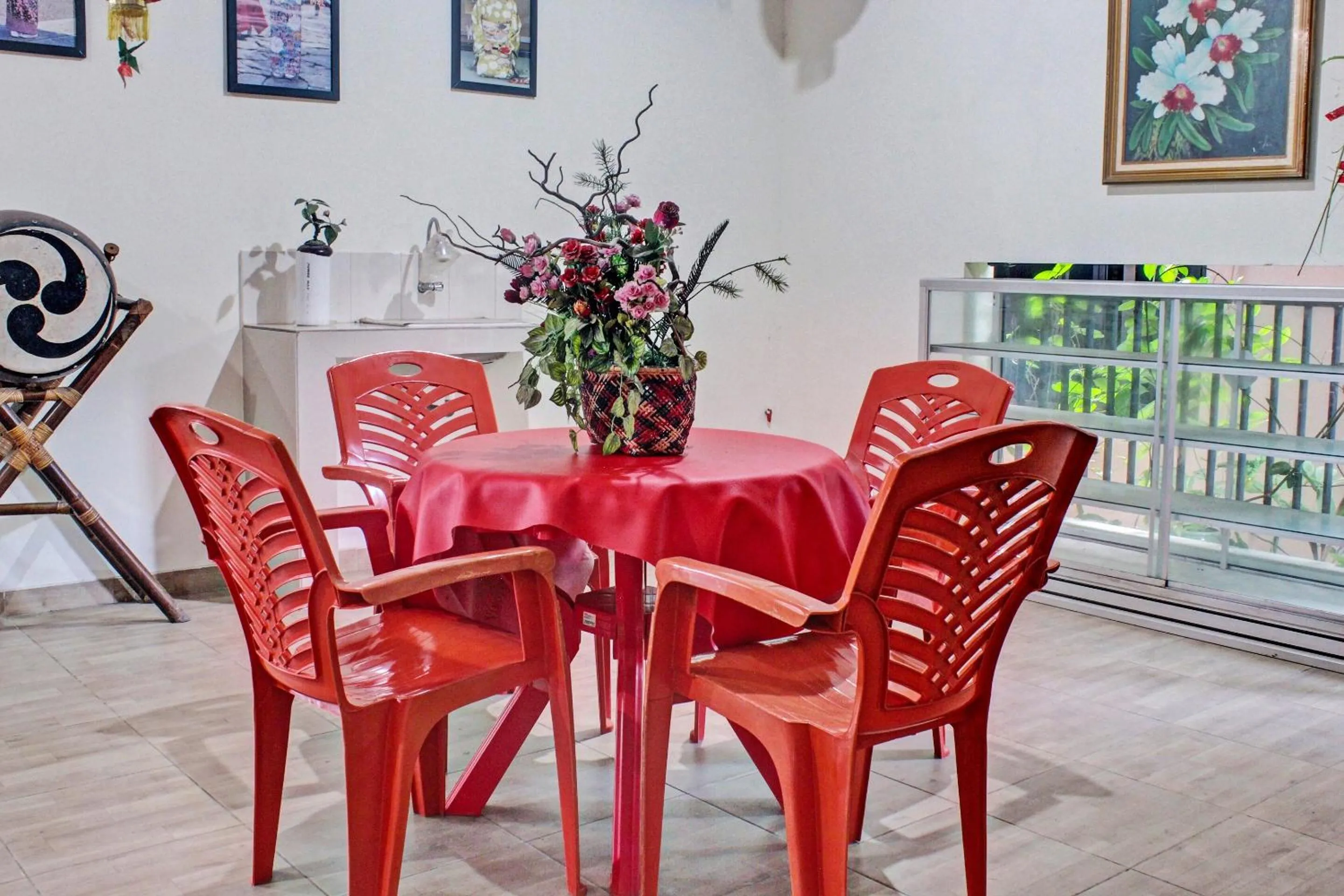 Lobby or reception in Hotel O Mariko's House