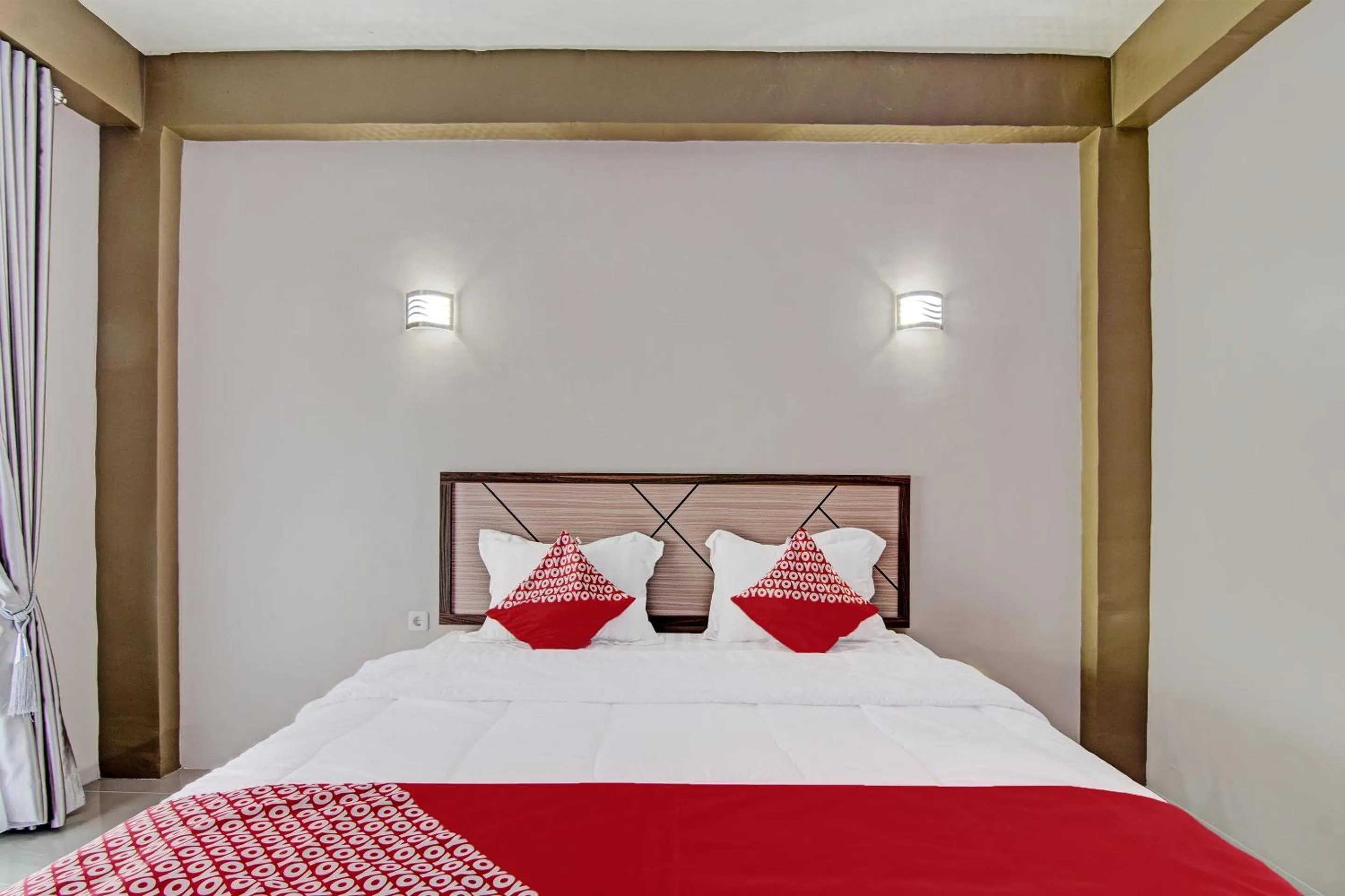 Bedroom, Bed in Hotel O Penginapan Thoybah Syariah Near Pondok Pesantren UMAR BIN KHATAB km 9 garuda sakti