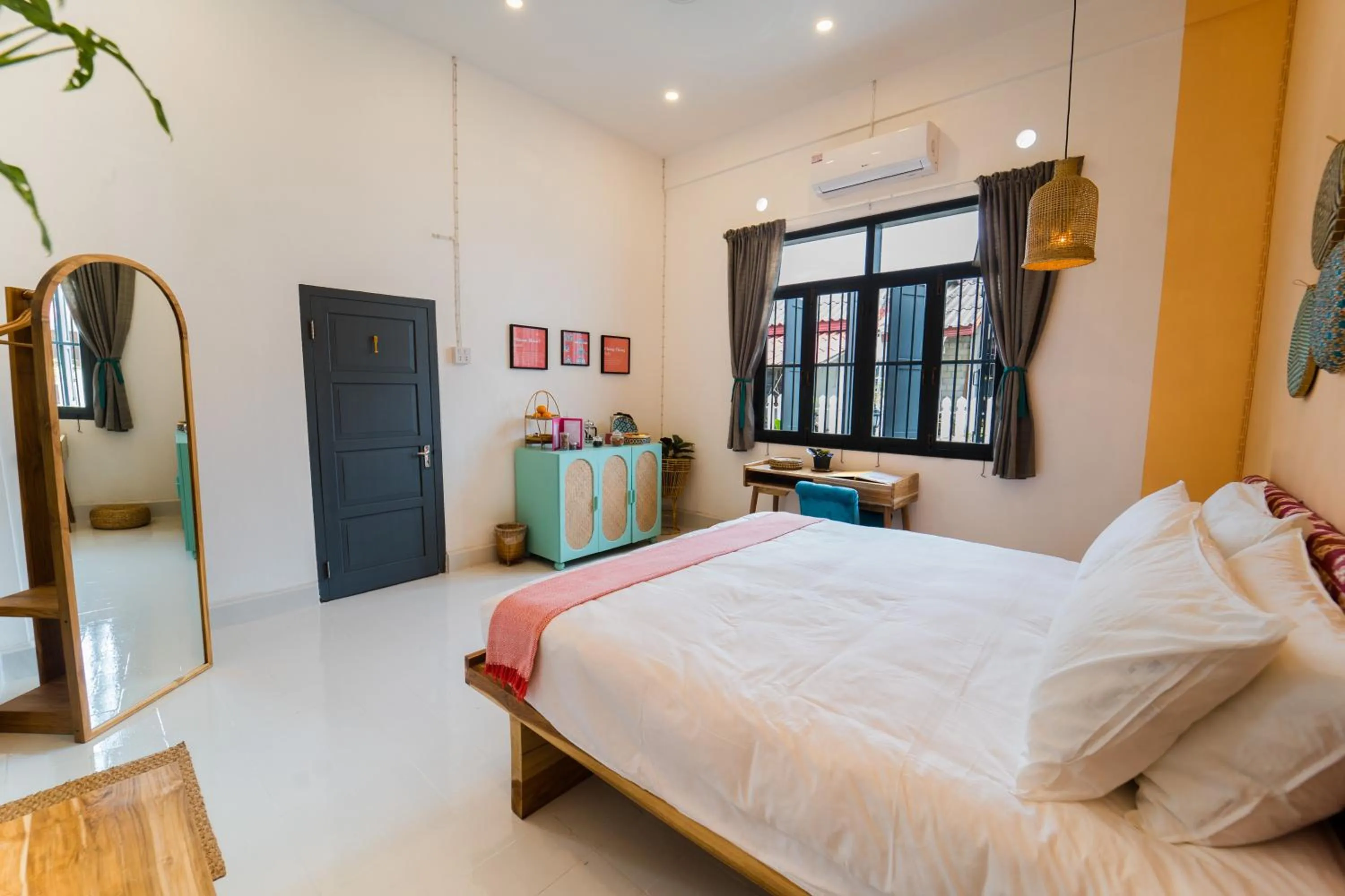 Bedroom, Bed in Baan Pila