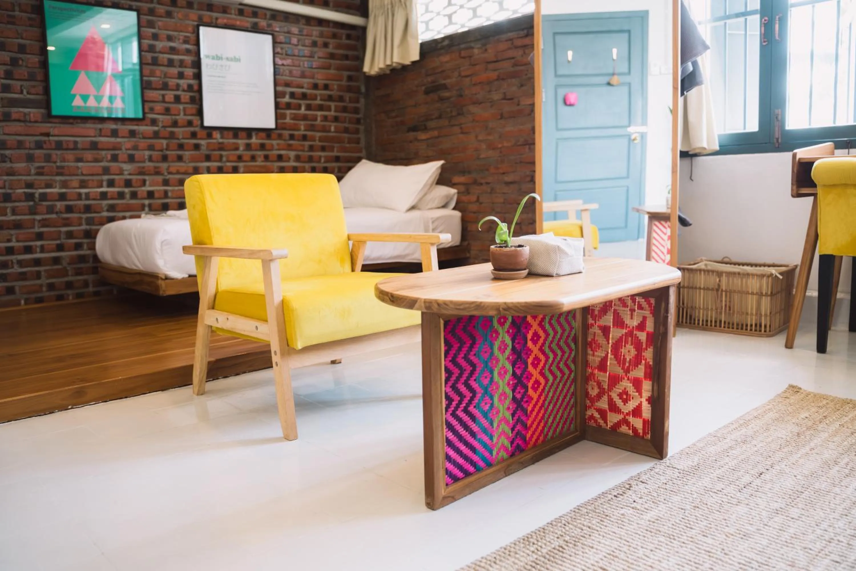 Seating area in Baan Pila