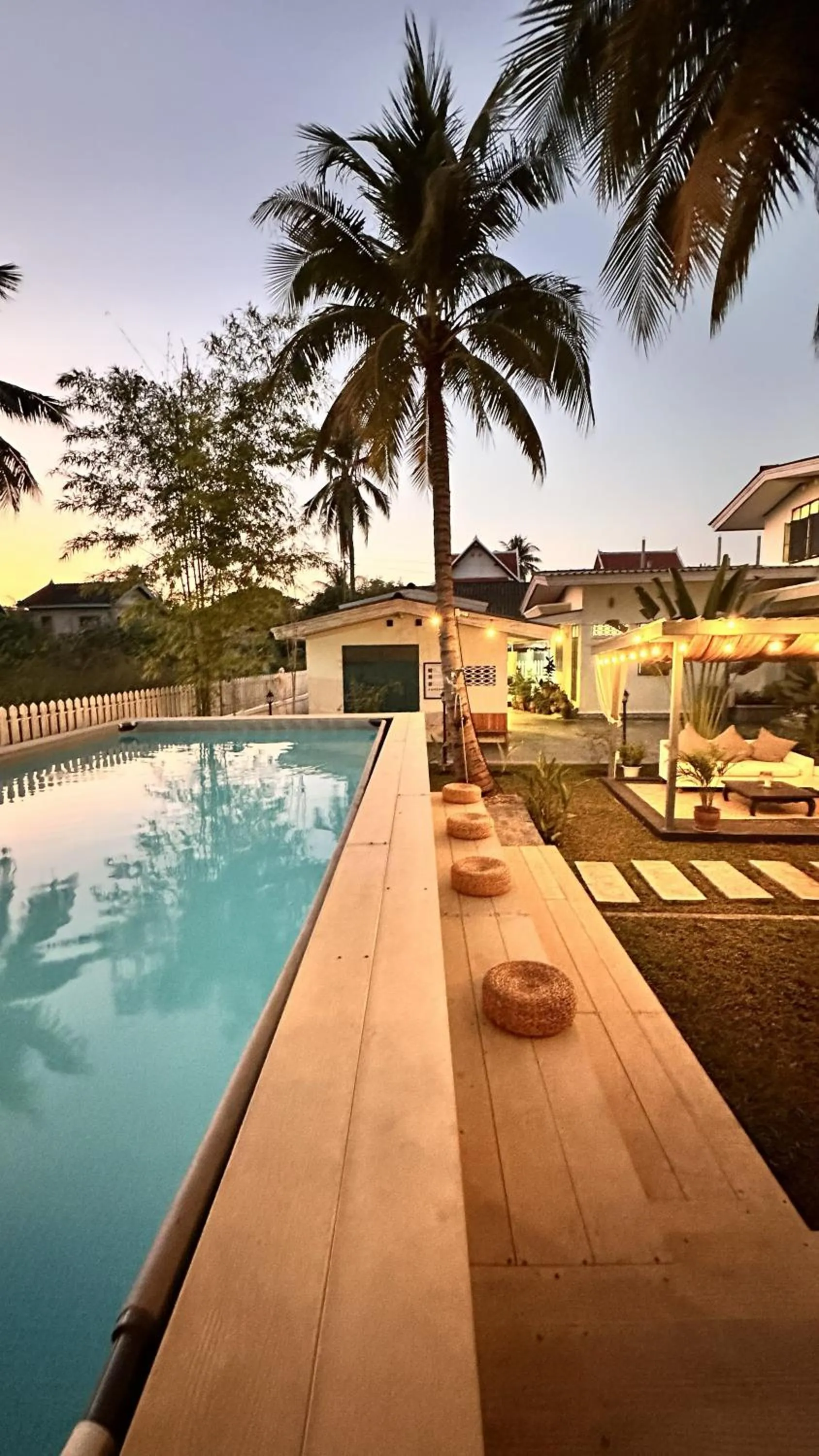 Swimming pool in Baan Pila