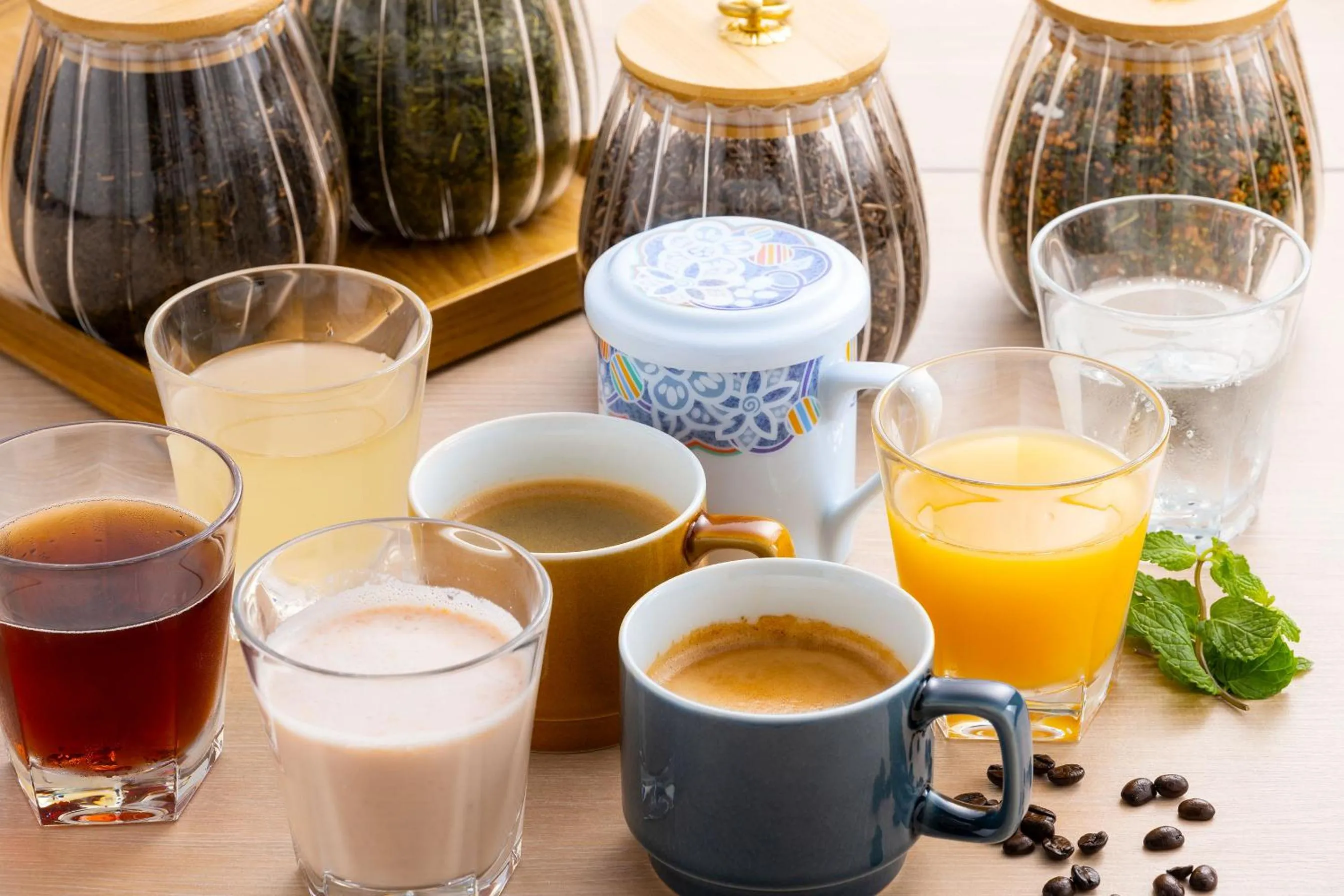 Buffet breakfast in Shizutetsu Hotel Prezio Osaka Shinsaibashi