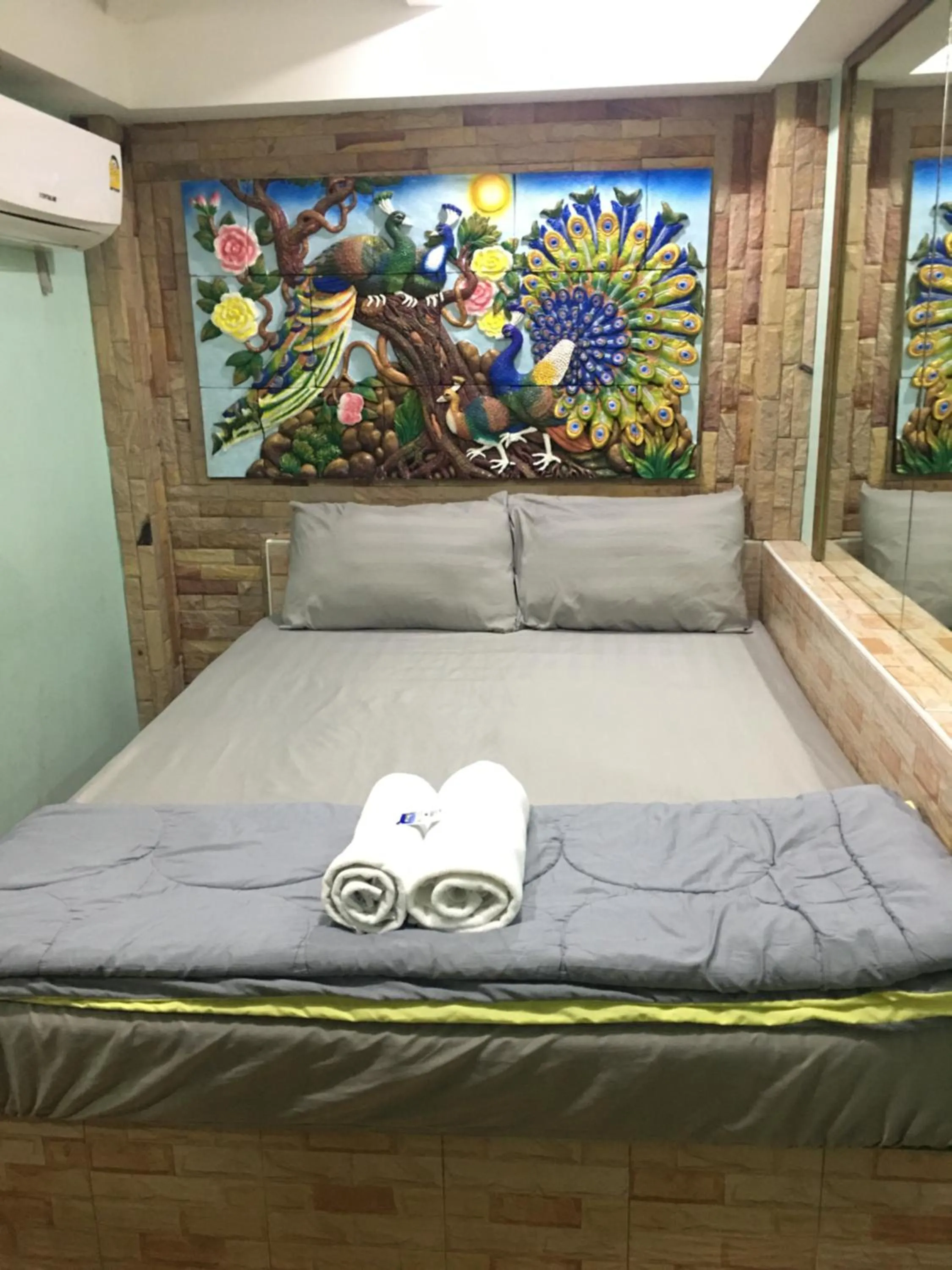 Bed in Bankhunchang Ramkhamhaeng hotel