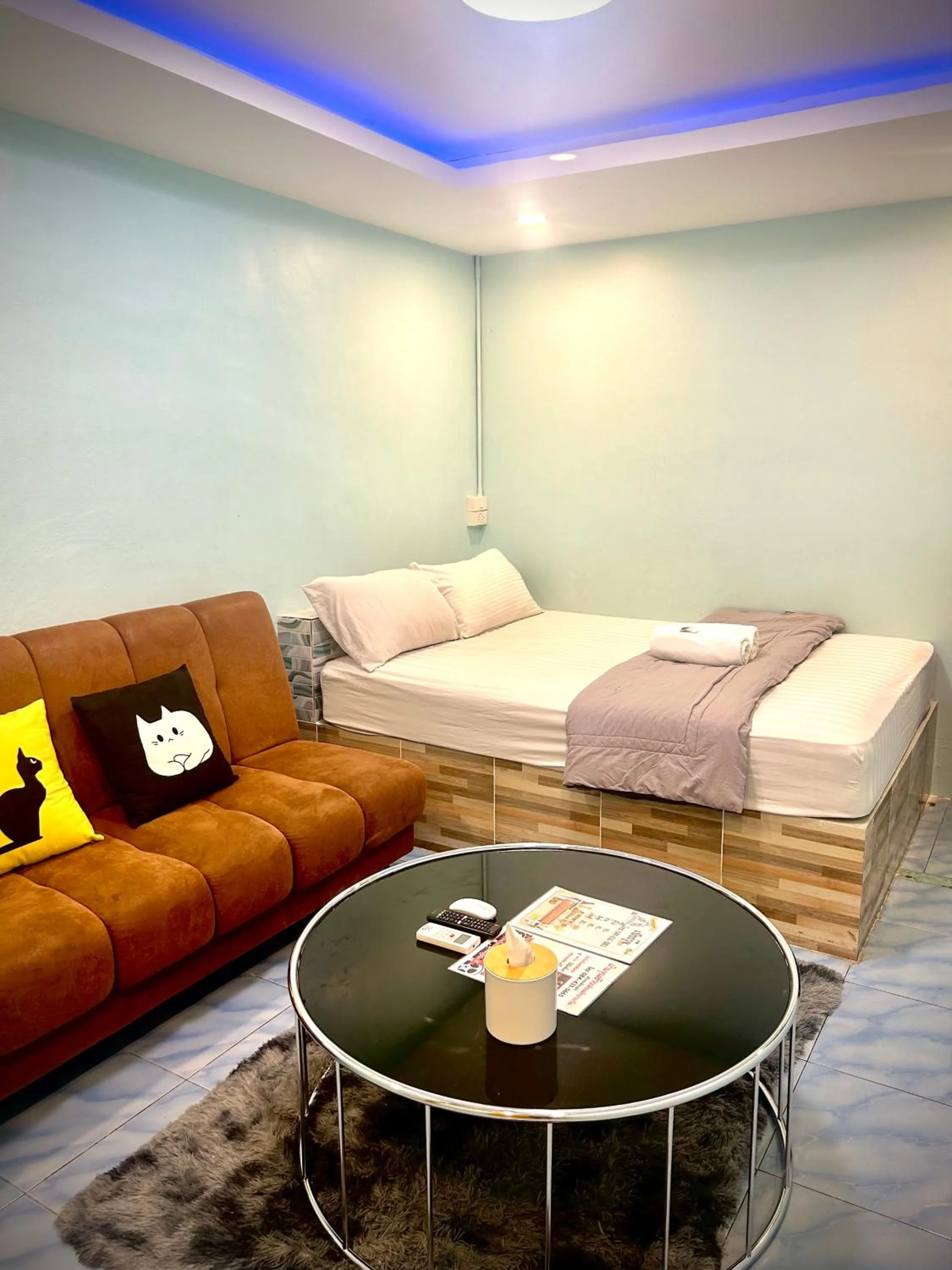 Bed in Bankhunchang Ramkhamhaeng hotel