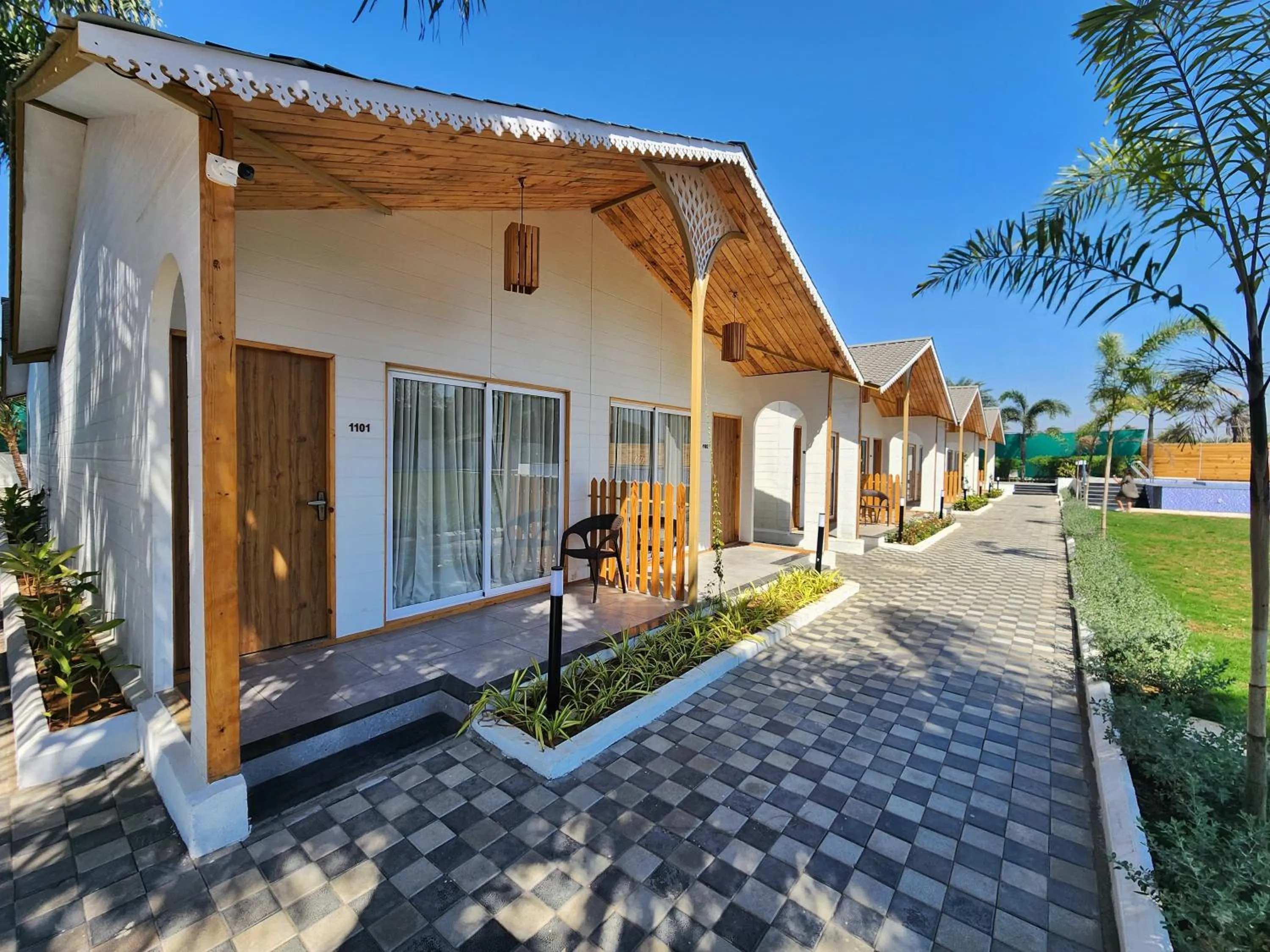 Street view in VITS Daman Devka Beach