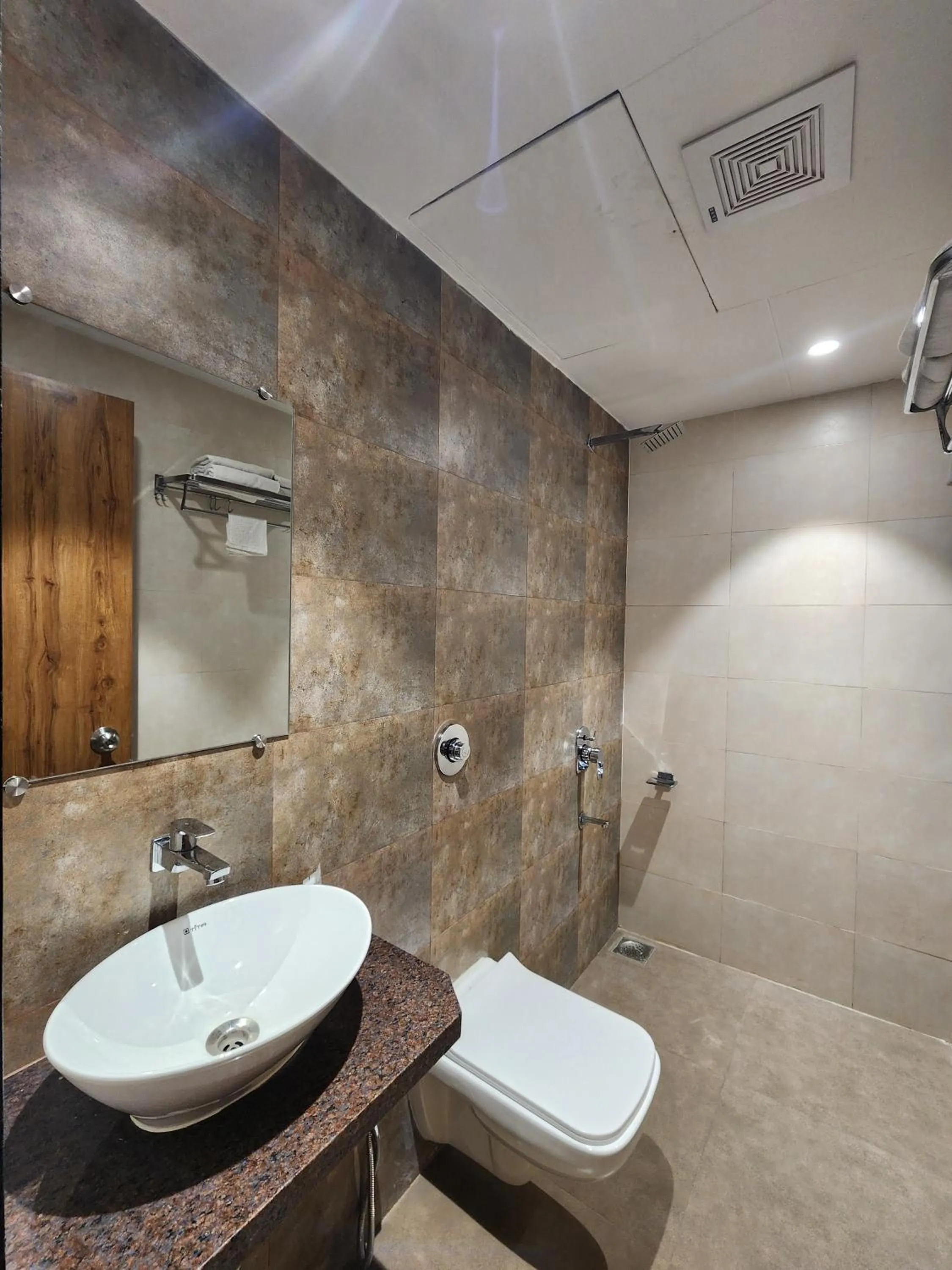 Bathroom in VITS Daman Devka Beach