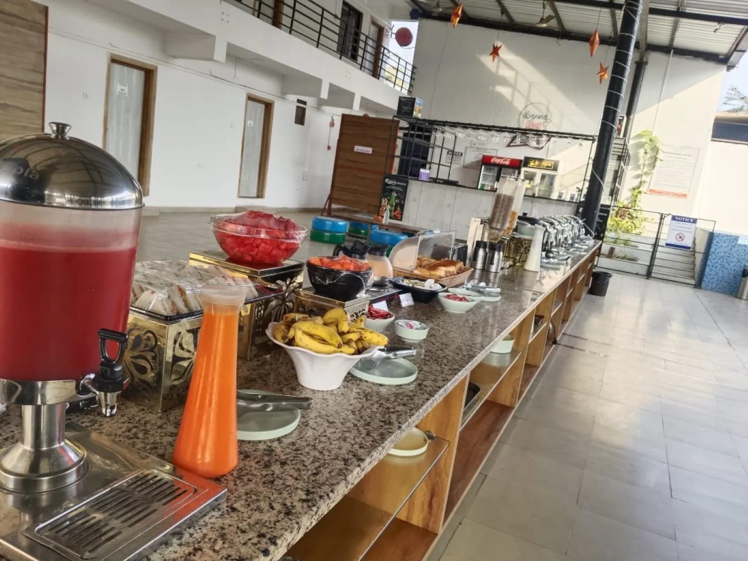 Breakfast in VITS Daman Devka Beach