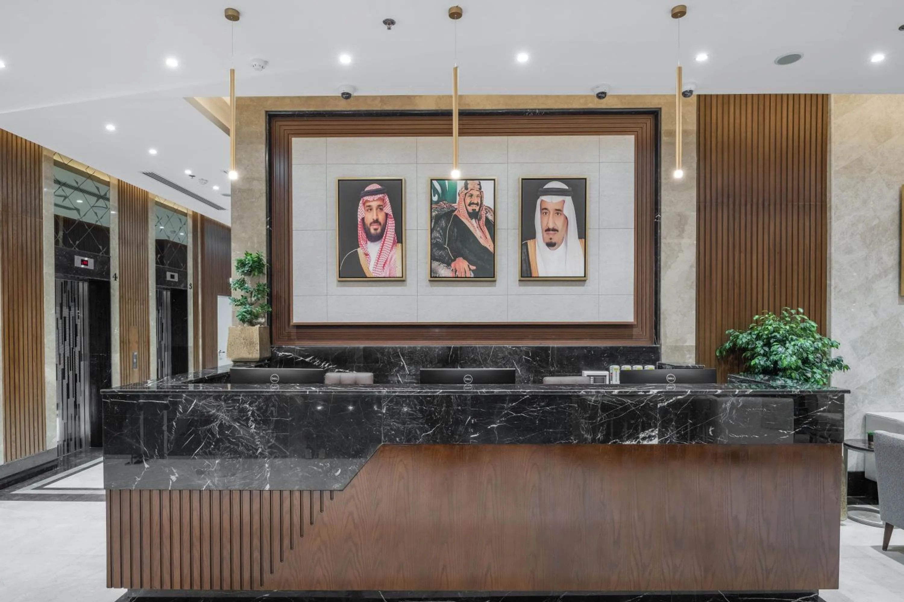 Lobby or reception in Three Pearls Musalli Hotel