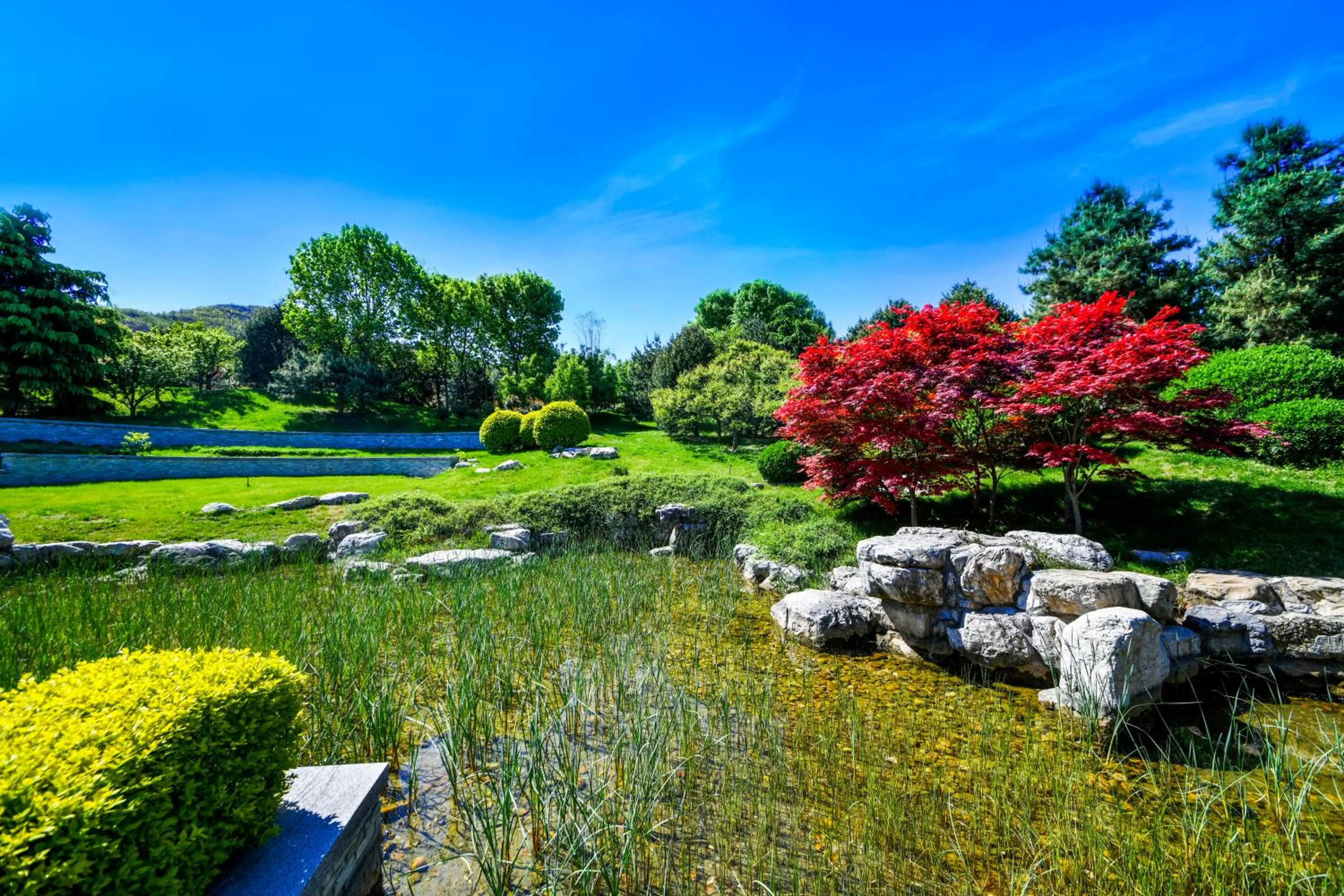Garden in HeBei Cuipingshan Guest House