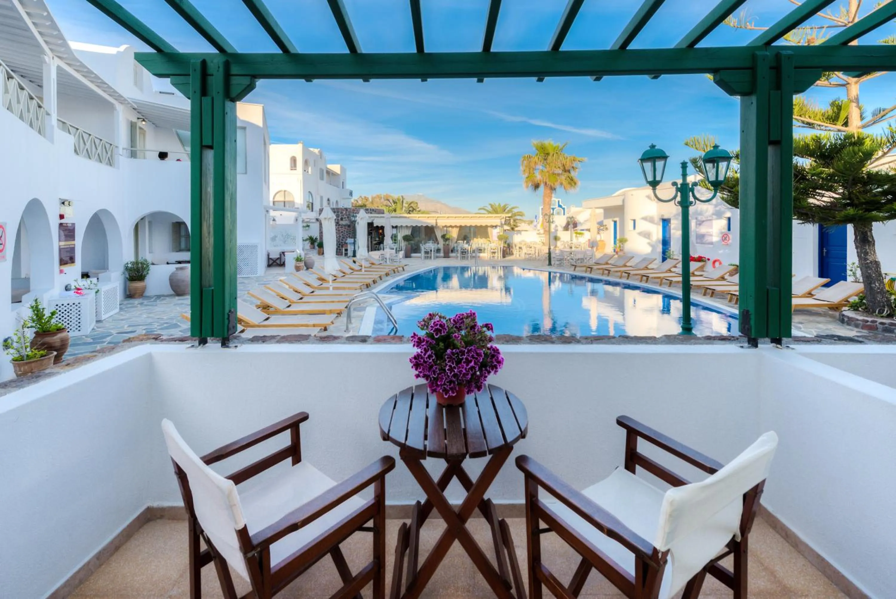 Balcony/Terrace in Hotel Mathios