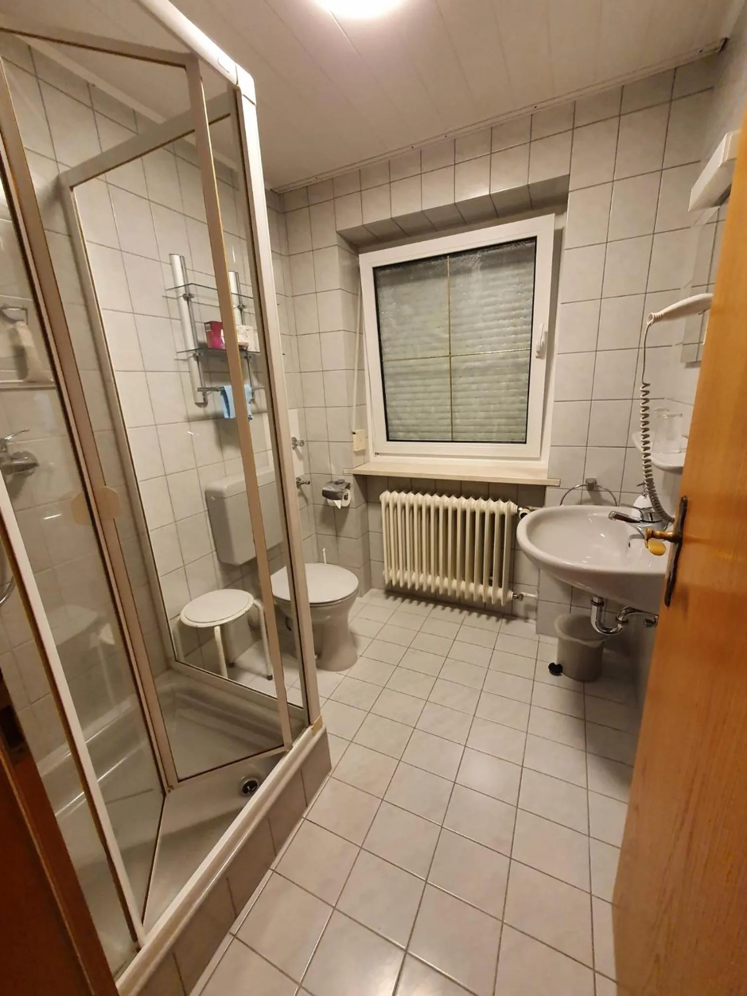 Shower in Appartementhaus Henghuber