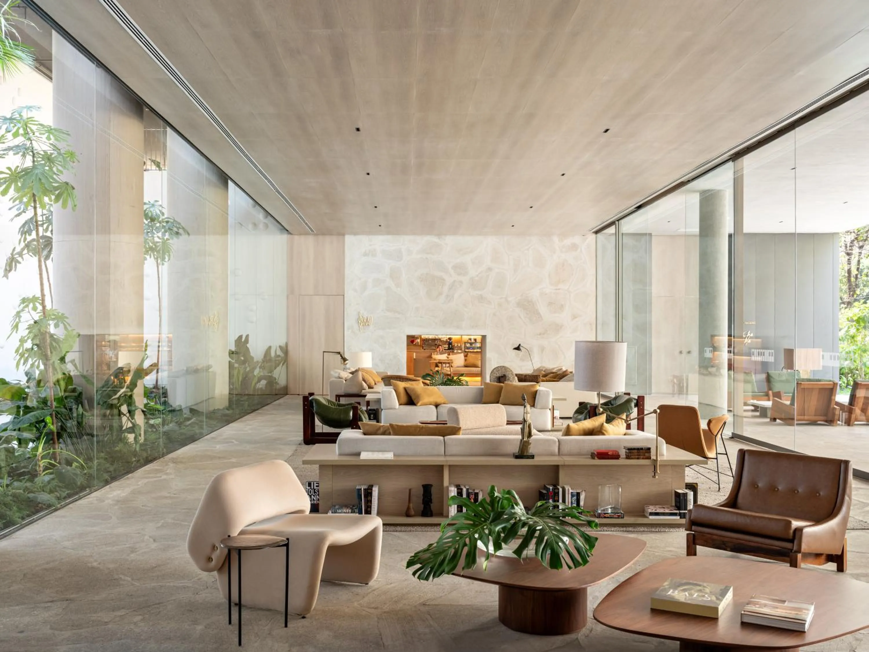 Seating area in Pulso Hotel Faria Lima