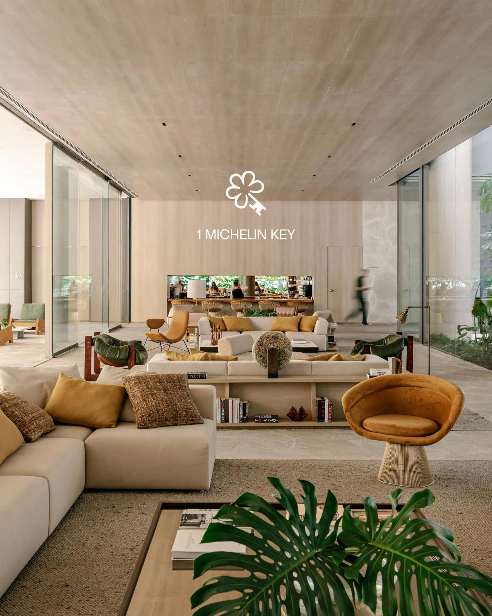 Seating area in Pulso Hotel Faria Lima