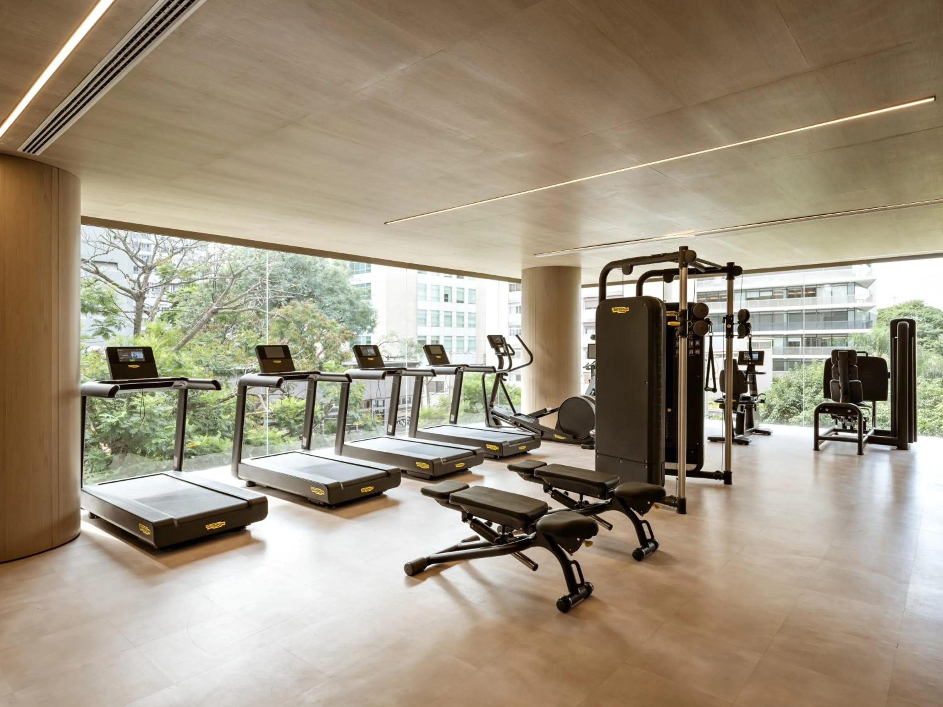 Fitness centre/facilities in Pulso Hotel Faria Lima