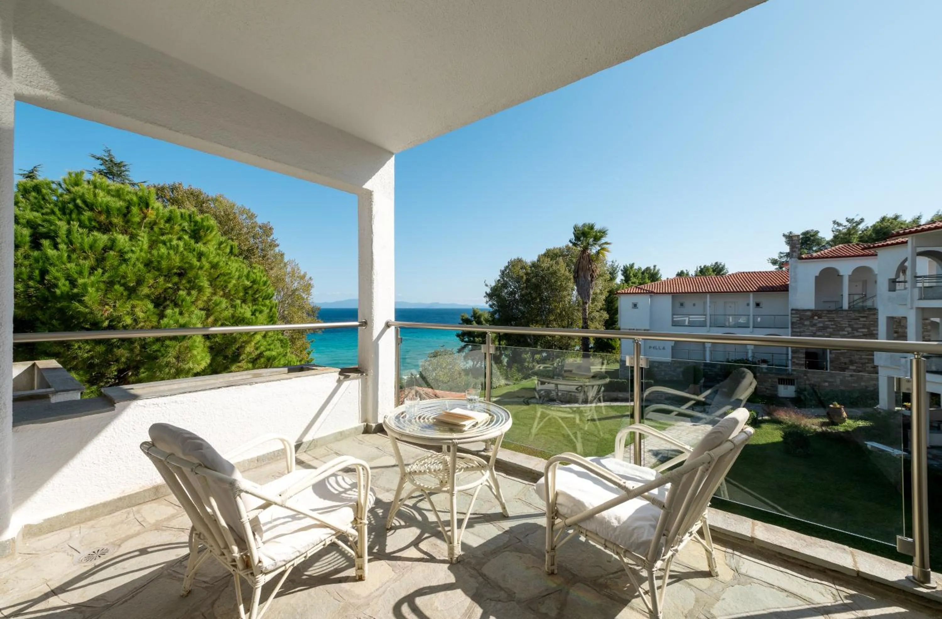 Sea view in Canvas by Mitsis Alexander the Great