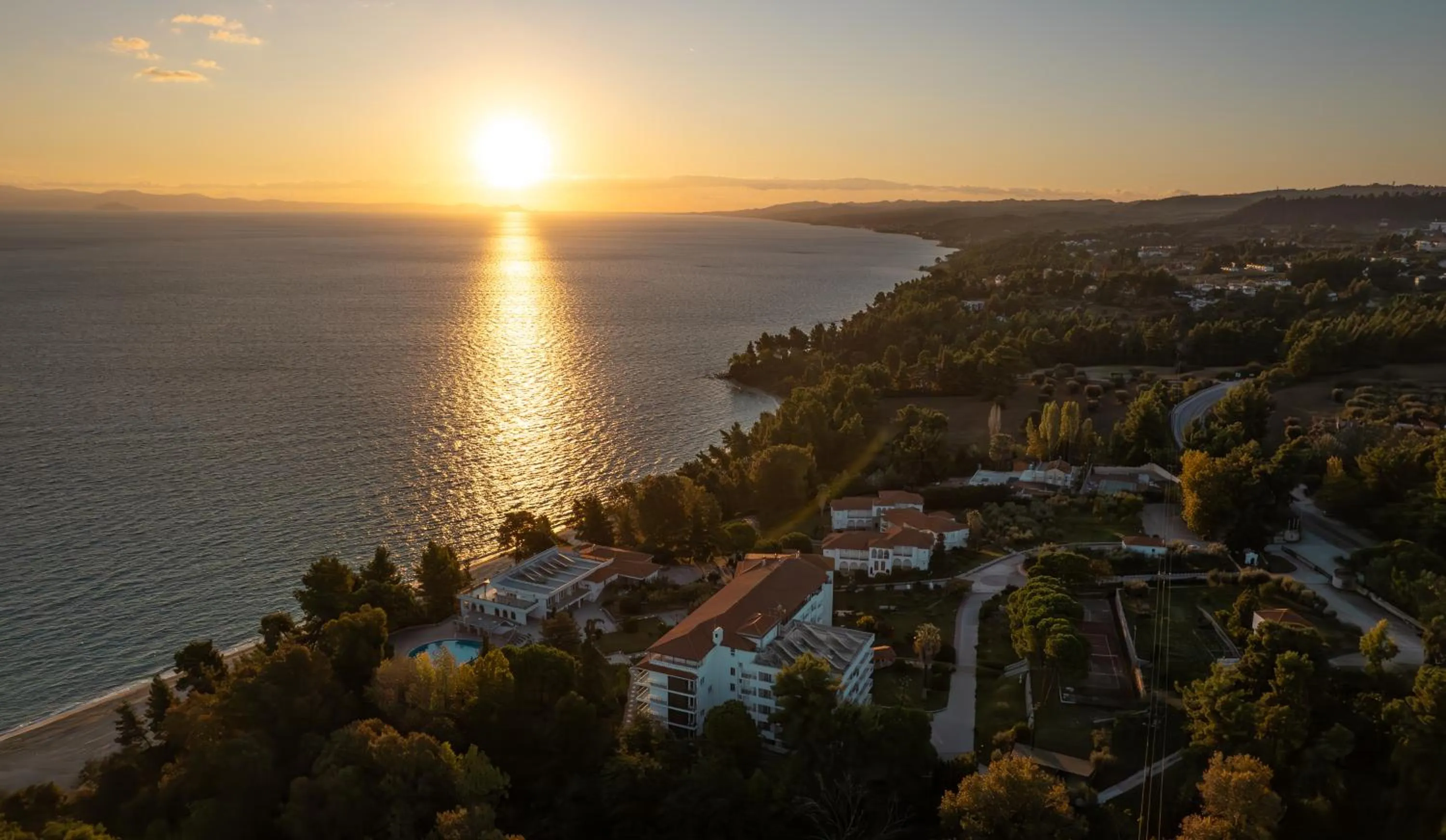 Sunset in Canvas by Mitsis Alexander the Great