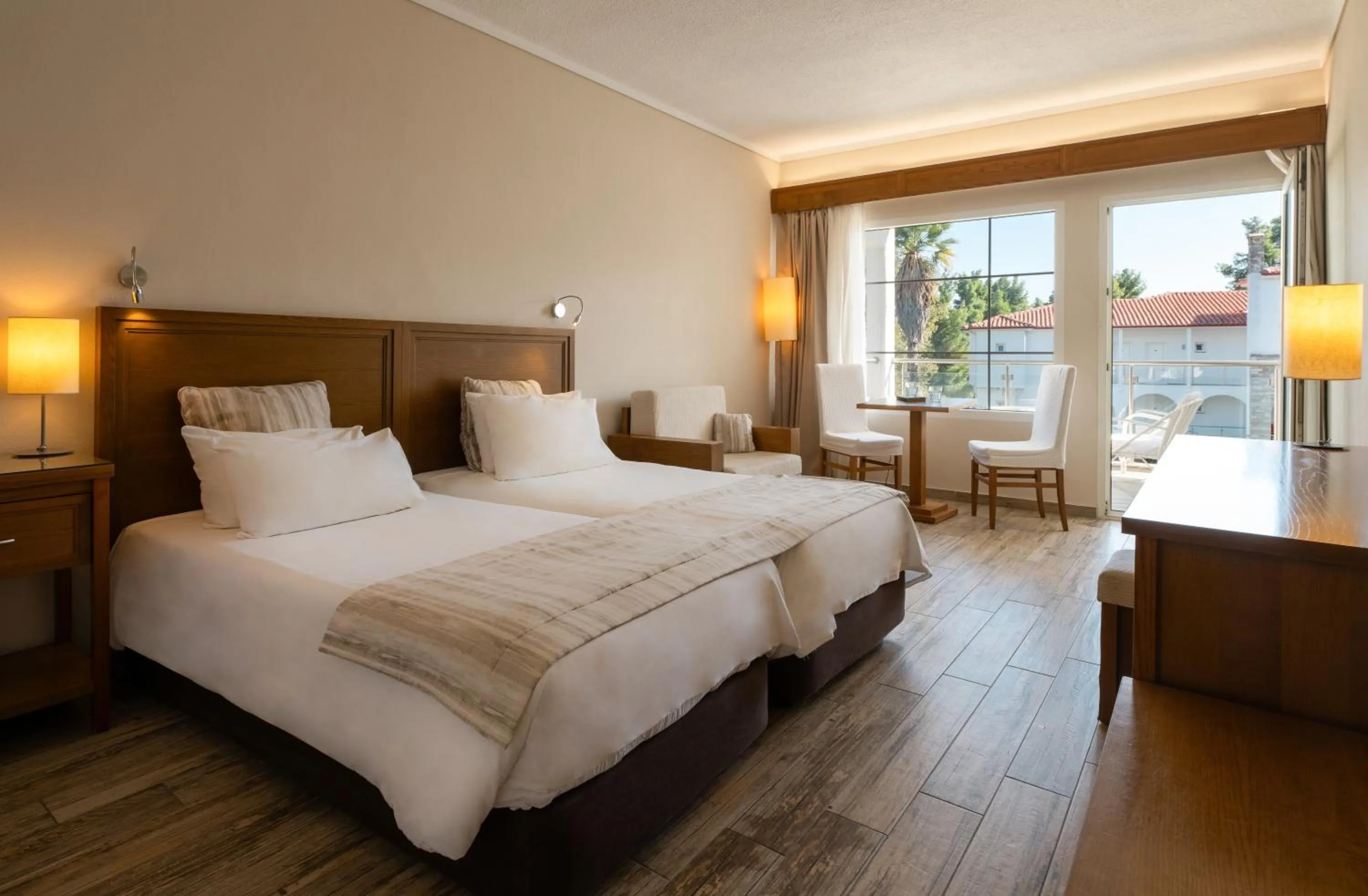 Bedroom, Bed in Canvas by Mitsis Alexander the Great