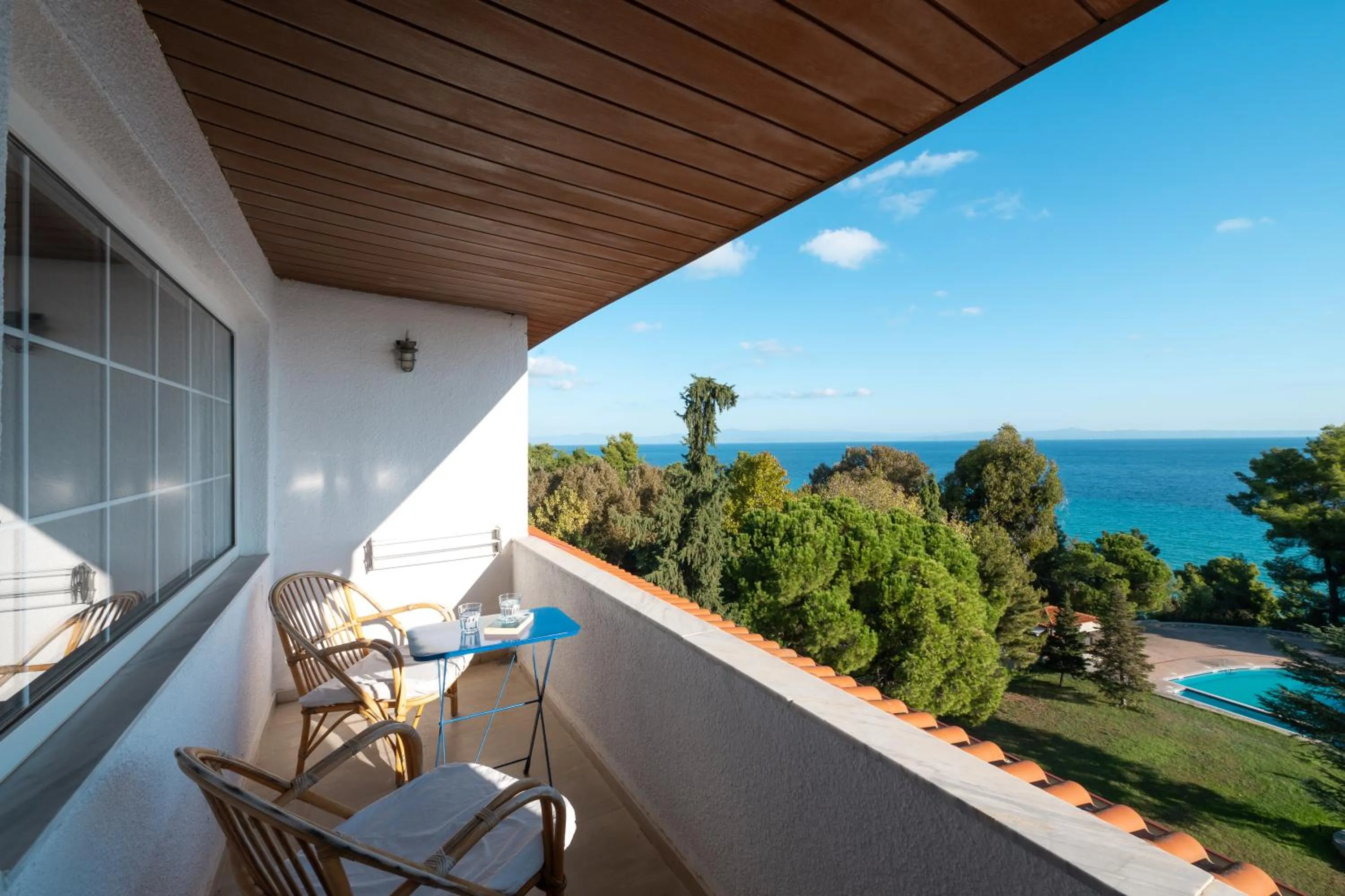 Sea view in Canvas by Mitsis Alexander the Great