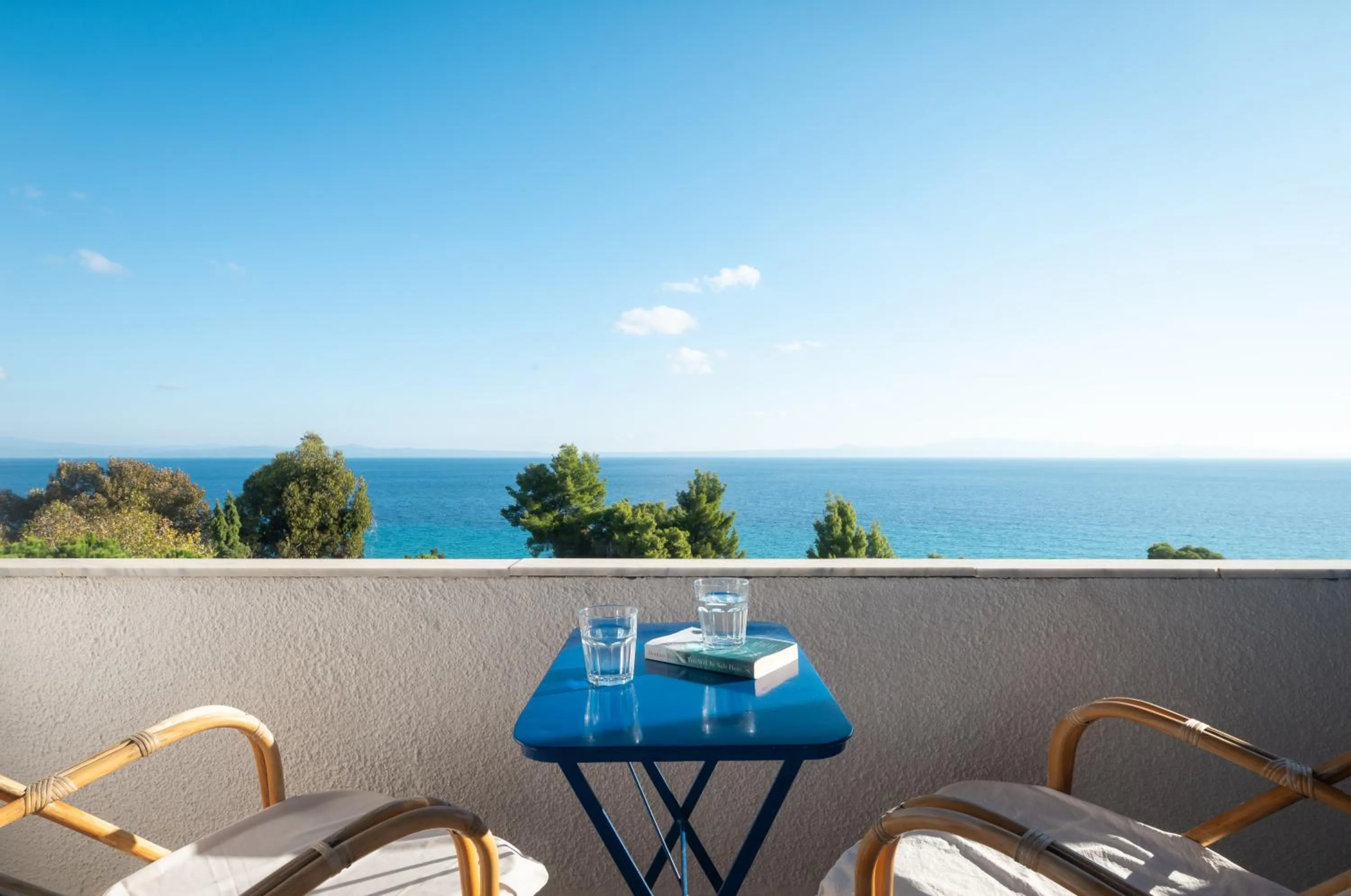 Sea view in Canvas by Mitsis Alexander the Great