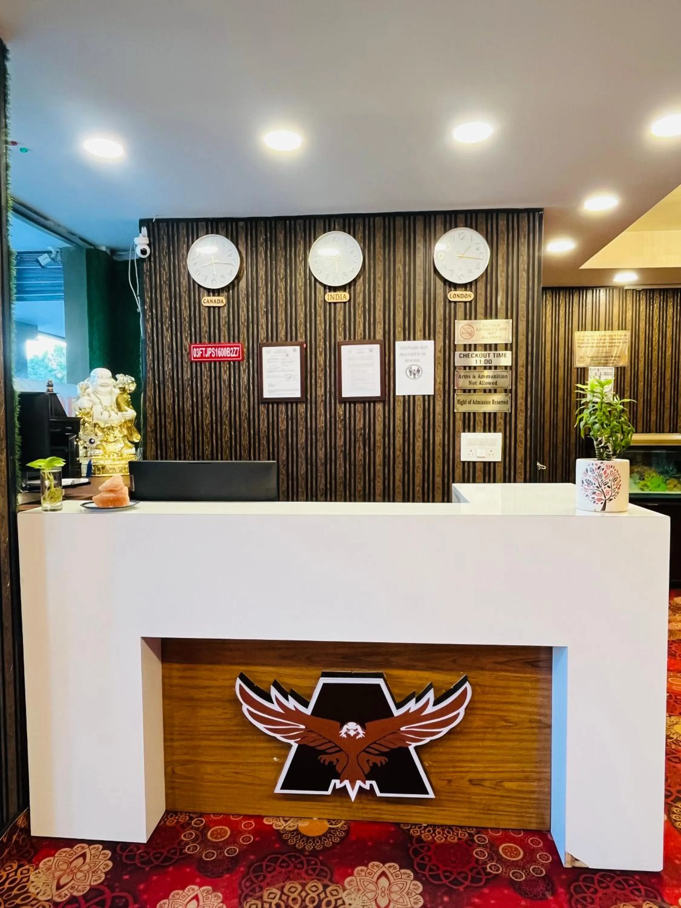 Lobby or reception in Hotel Affluence