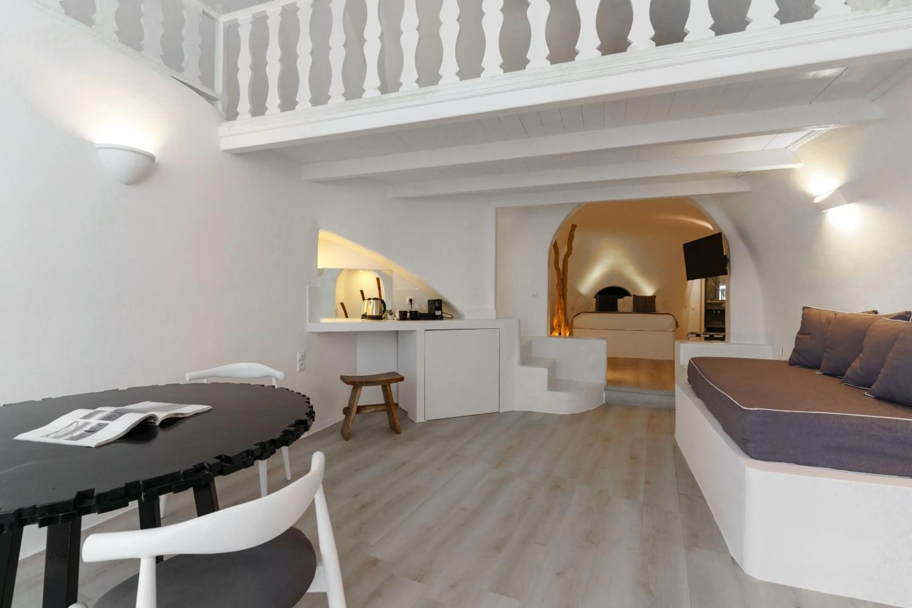 Seating area in Mill Houses New Elegant Suites