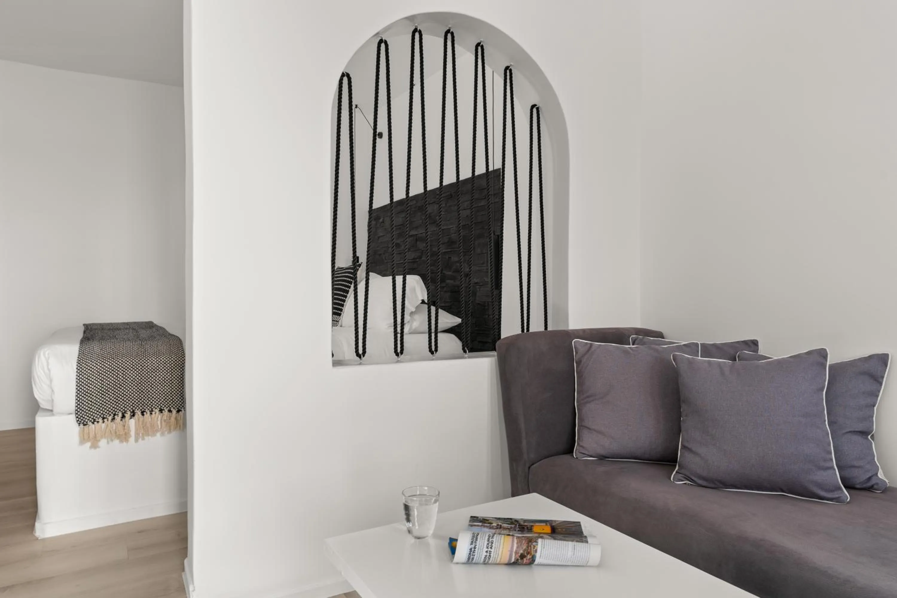 Seating area in Mill Houses New Elegant Suites