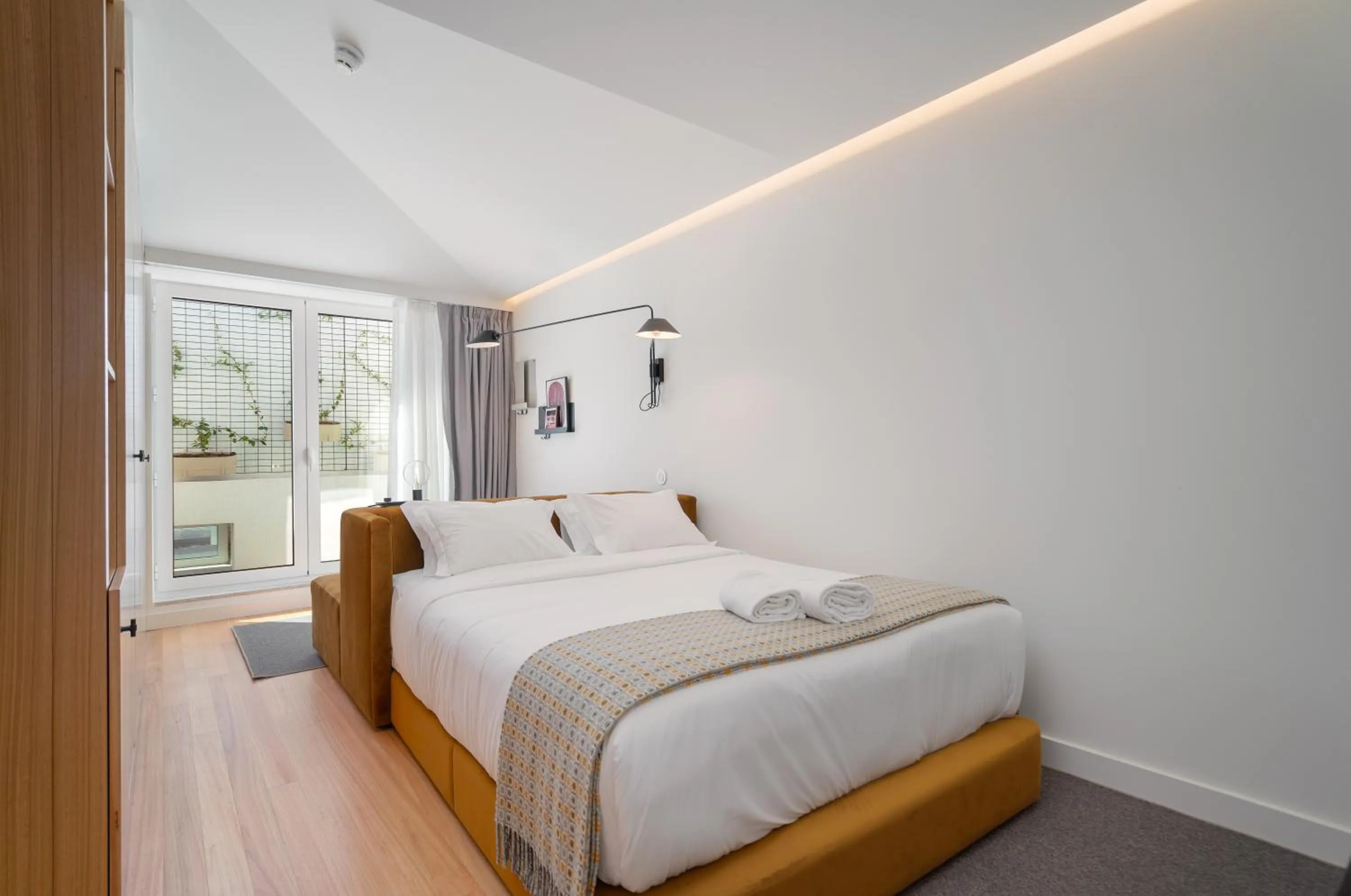 Bedroom in d'ALMA Boutique Hotel