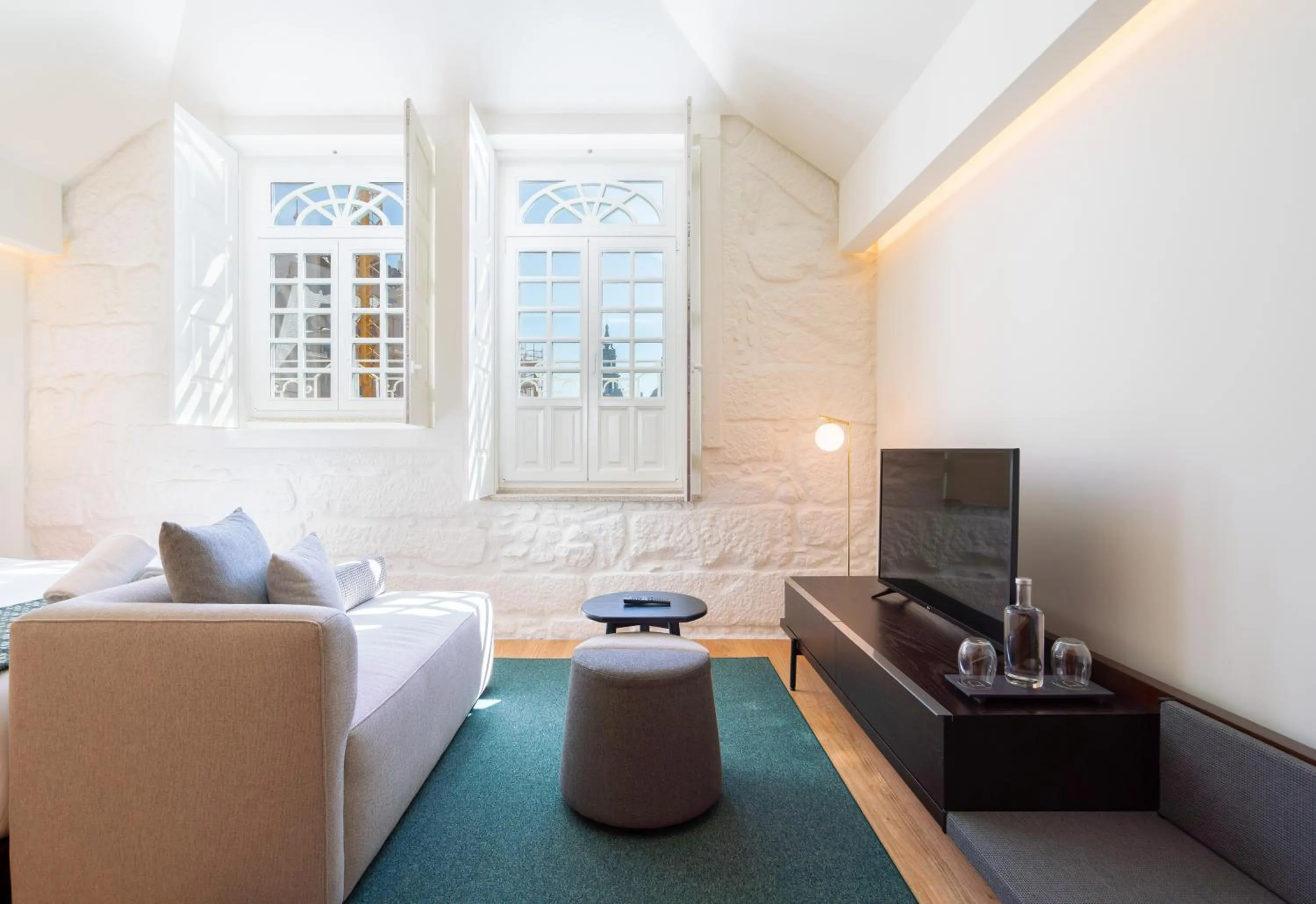 Living room in d'ALMA Boutique Hotel