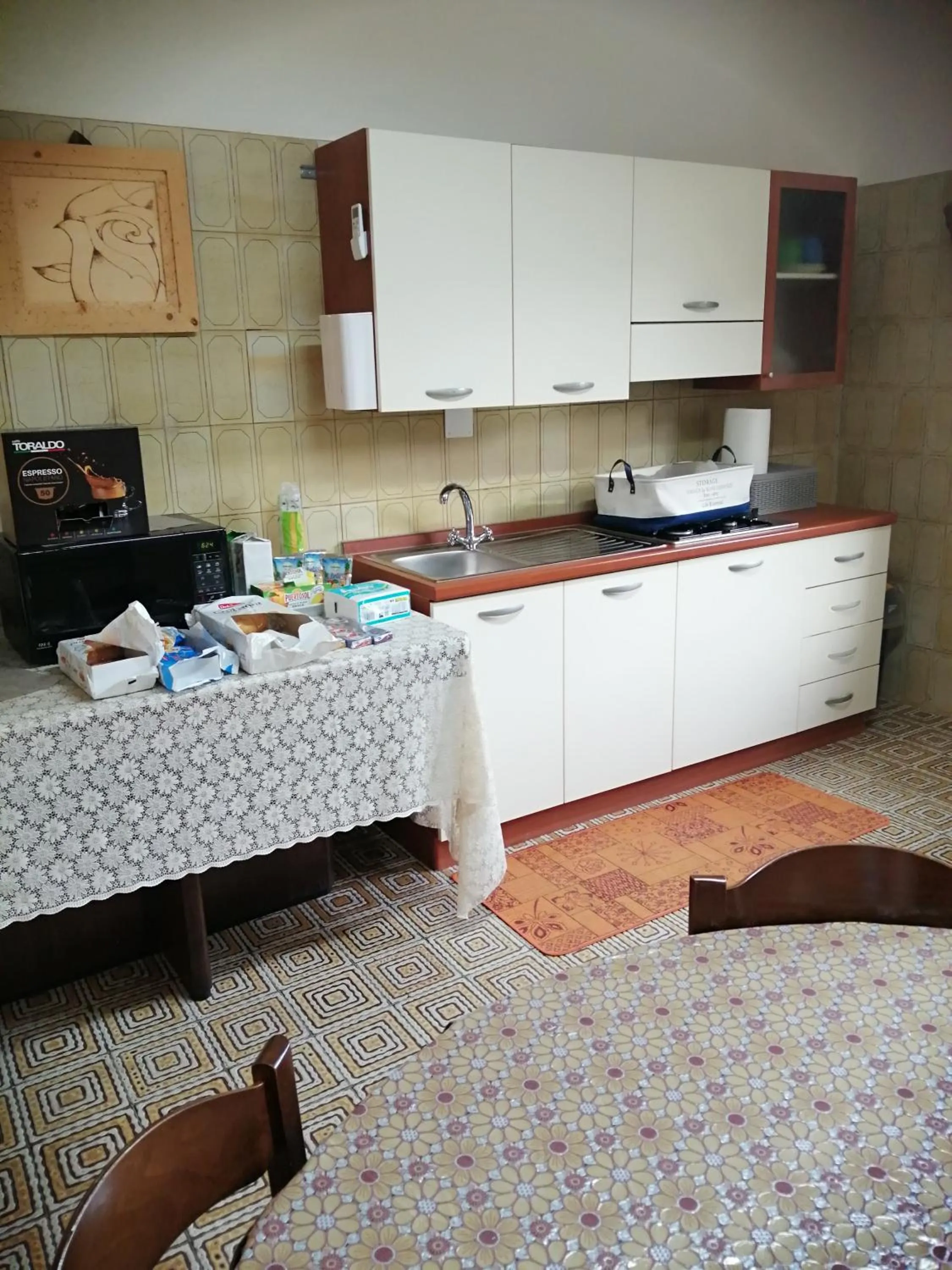 Kitchen or kitchenette in B&B EMPIRA Lamezia Terme