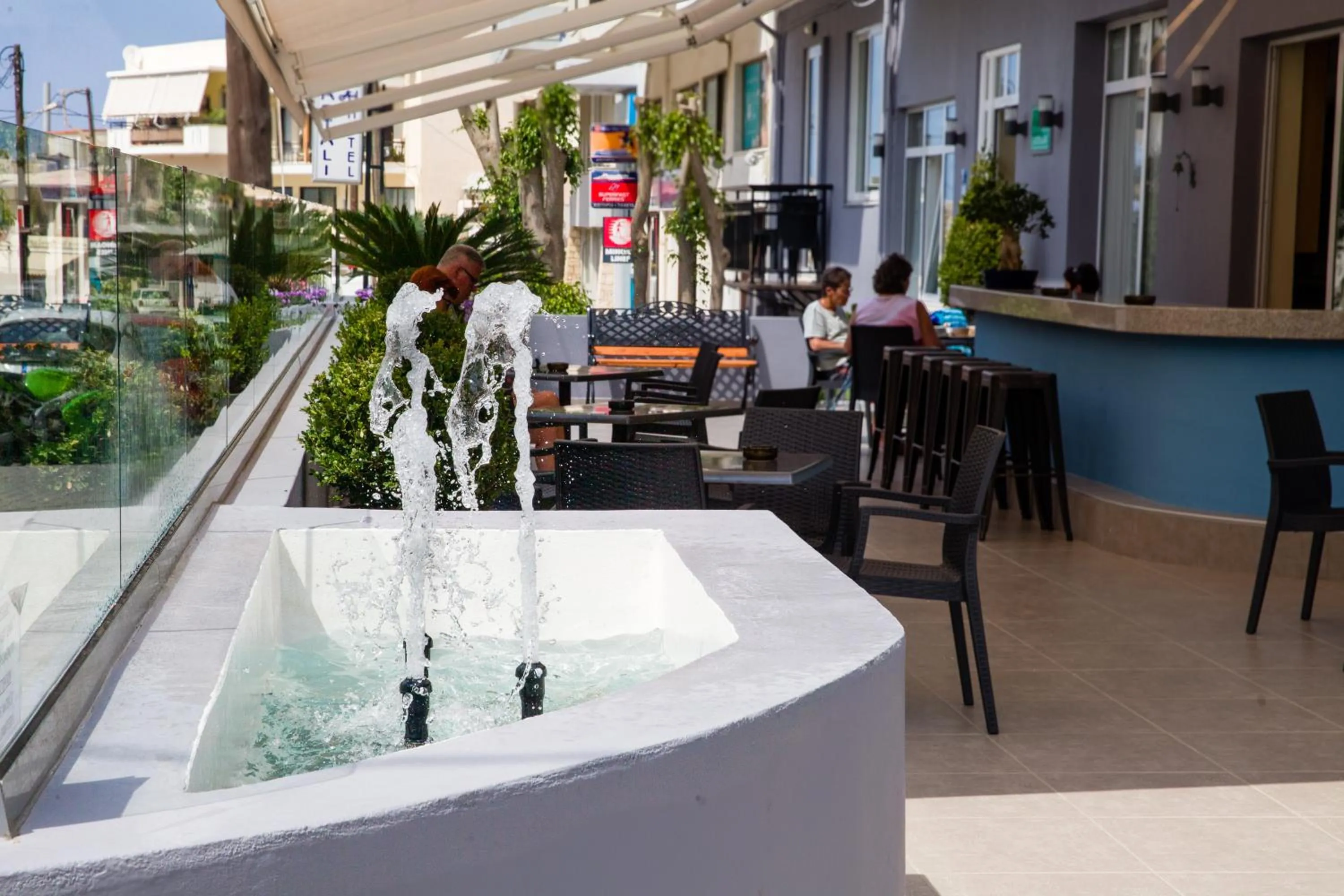 Balcony/Terrace in Astali Hotel