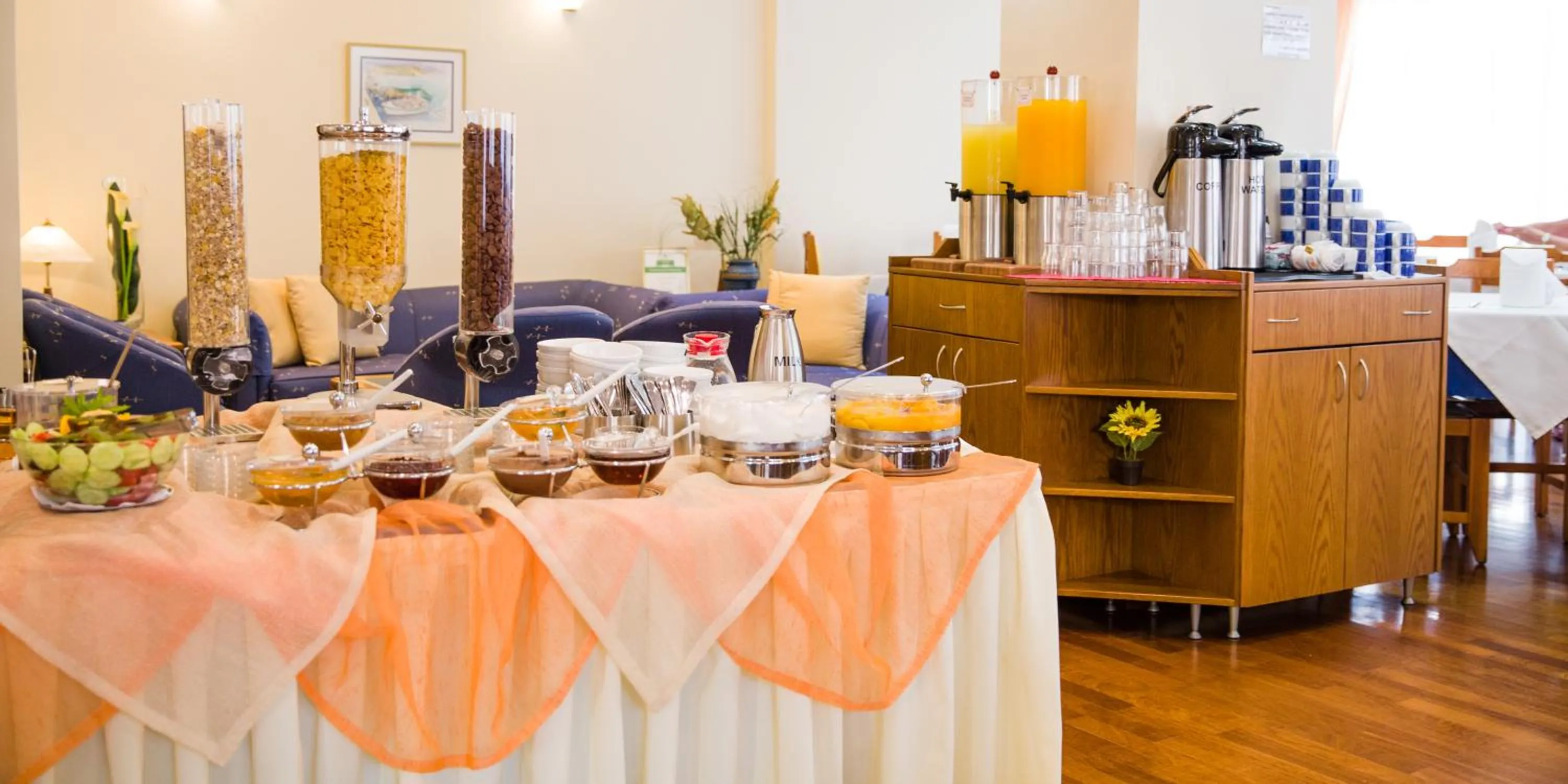 Buffet breakfast in Astali Hotel